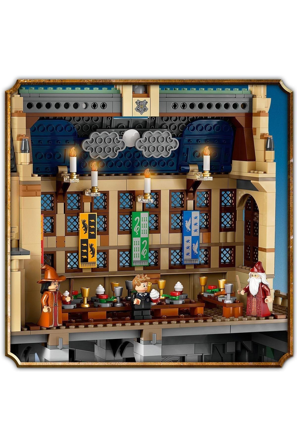 ® Harry Potter™ Hogwarts™ Şatosu: Büyük Salon 76435 – 10 Yaş ve Üzeri Yapım Seti (1732 Parça)-Lego
