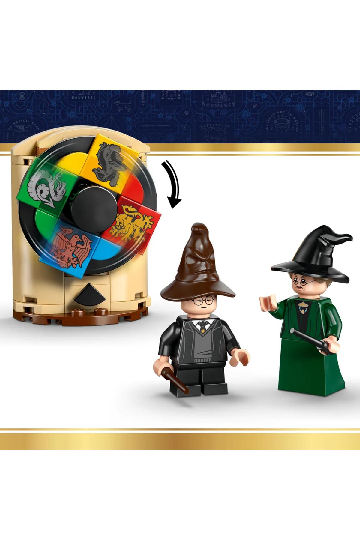 ® Harry Potter™ Hogwarts™ Şatosu: Seçmen Şapka Töreni 76460 - 7+ Oyuncak Yapım Seti (124 Parça)-Lego