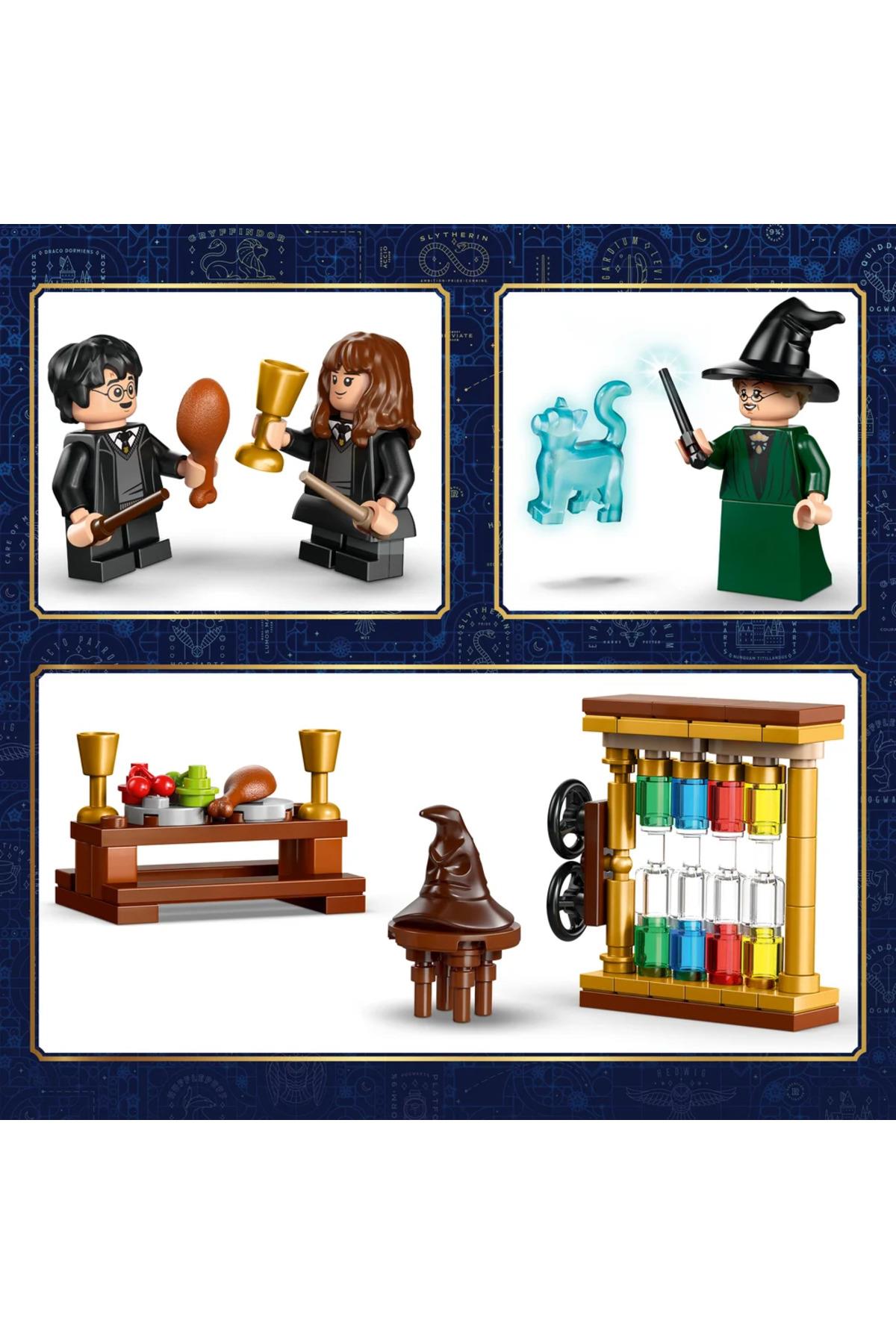 ® Harry Potter™ Hogwarts™ Şatosu: Seçmen Şapka Töreni 76460 - 7+ Oyuncak Yapım Seti (124 Parça)-Lego