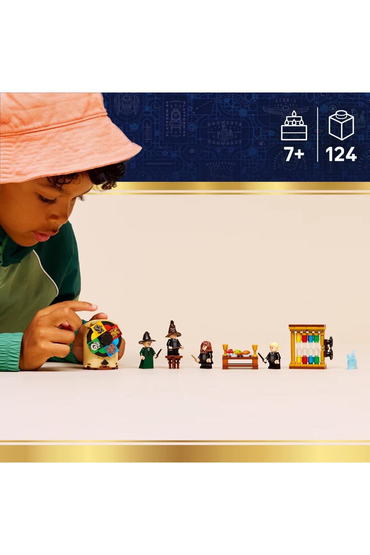 ® Harry Potter™ Hogwarts™ Şatosu: Seçmen Şapka Töreni 76460 - 7+ Oyuncak Yapım Seti (124 Parça)-Lego