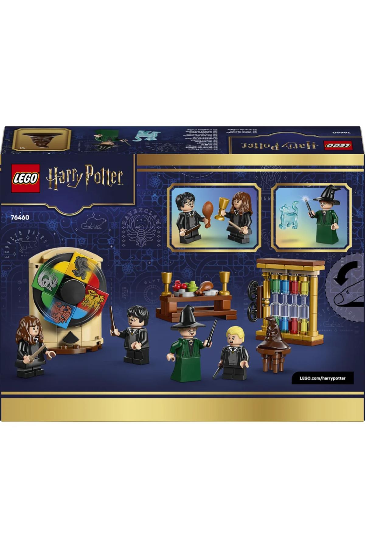 ® Harry Potter™ Hogwarts™ Şatosu: Seçmen Şapka Töreni 76460 - 7+ Oyuncak Yapım Seti (124 Parça)-Lego