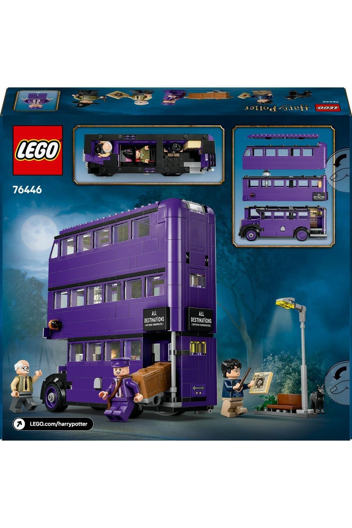 ® Harry Potter™ Knight Bus™ Adventure, Magic Vehicle Toy 76446-Lego