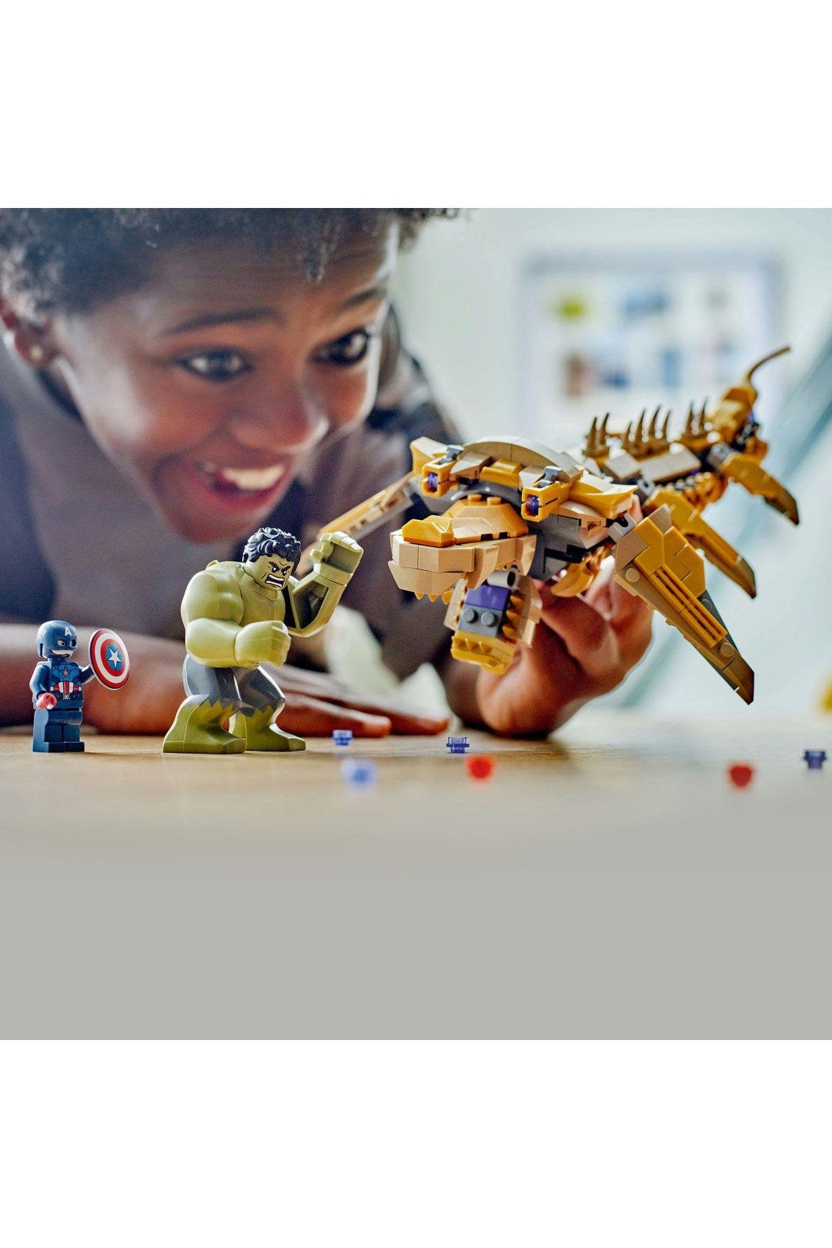 ® Marvel Avengers, Leviathan’a Karşı 76290 -7 Yaş ve Üzeri Yapım Seti (347 Parça)-Lego