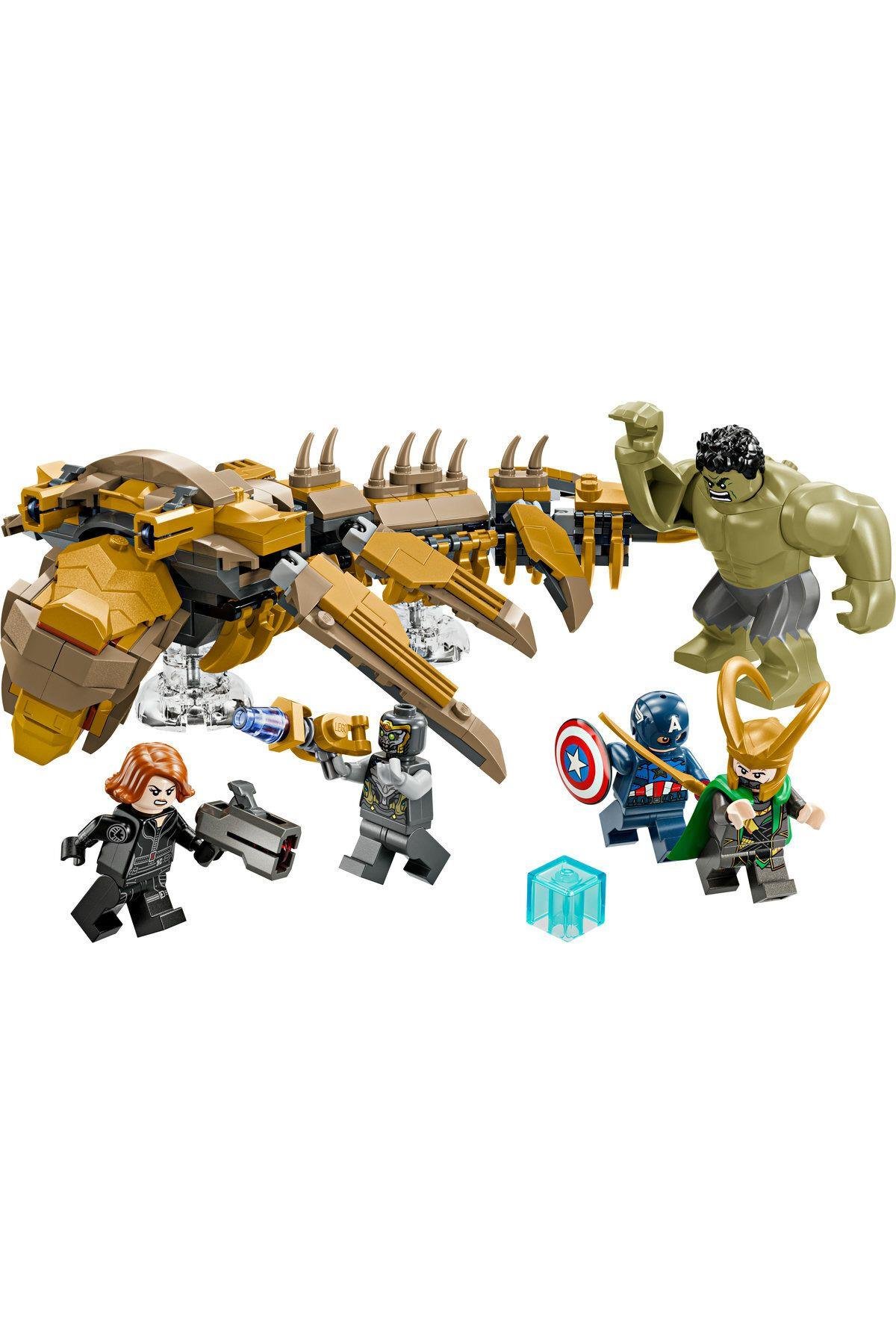 ® Marvel Avengers, Leviathan’a Karşı 76290 -7 Yaş ve Üzeri Yapım Seti (347 Parça)-Lego