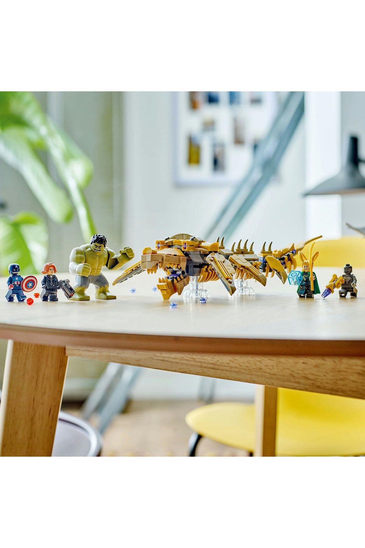 ® Marvel Avengers, Leviathan’a Karşı 76290 -7 Yaş ve Üzeri Yapım Seti (347 Parça)-Lego