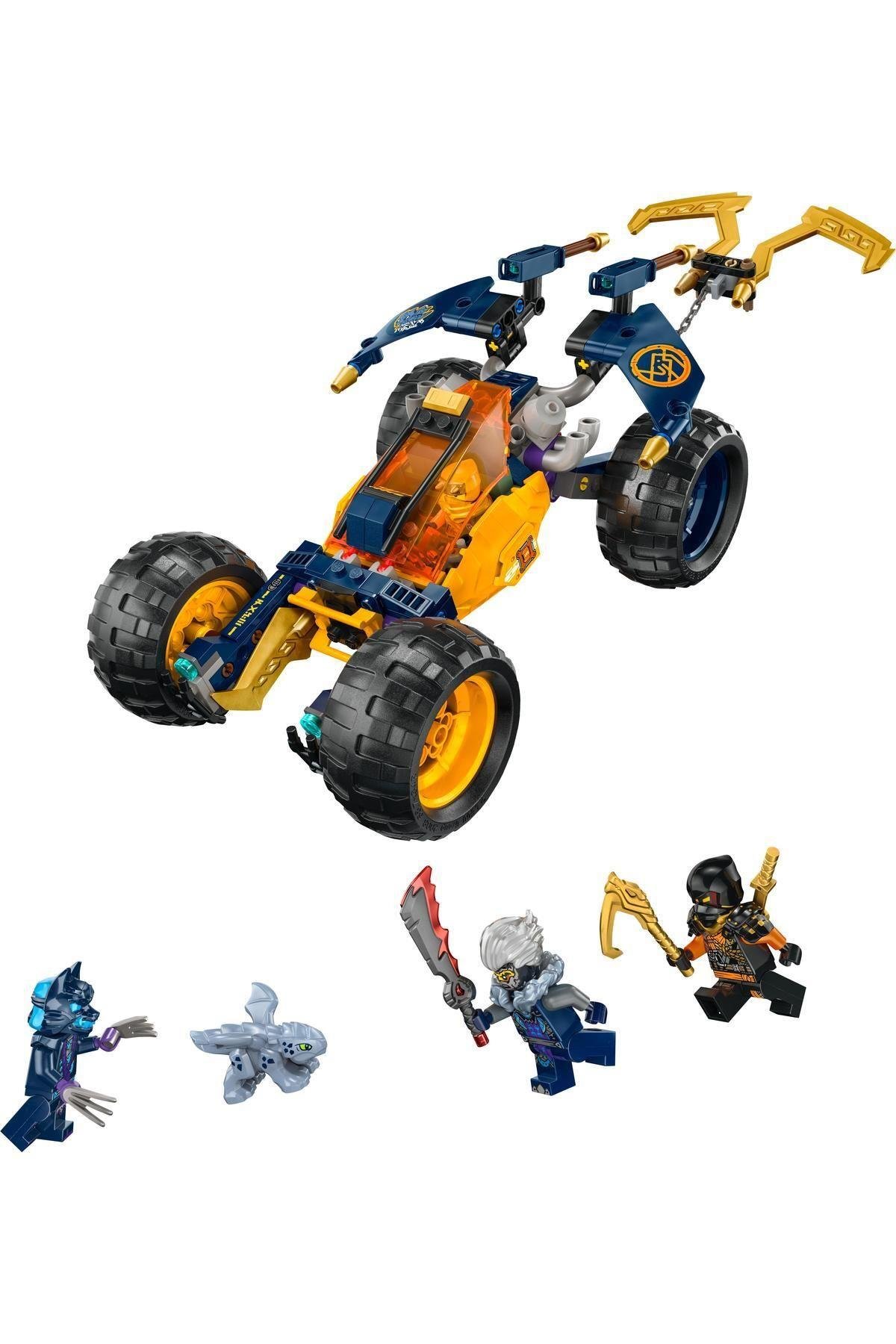 ® NINJAGO® Arin’in Ninja Arazi Buggy Arabası 71811 - 7 Yaş ve Üzeri İçin Yapım Seti (267 Parça)-Lego