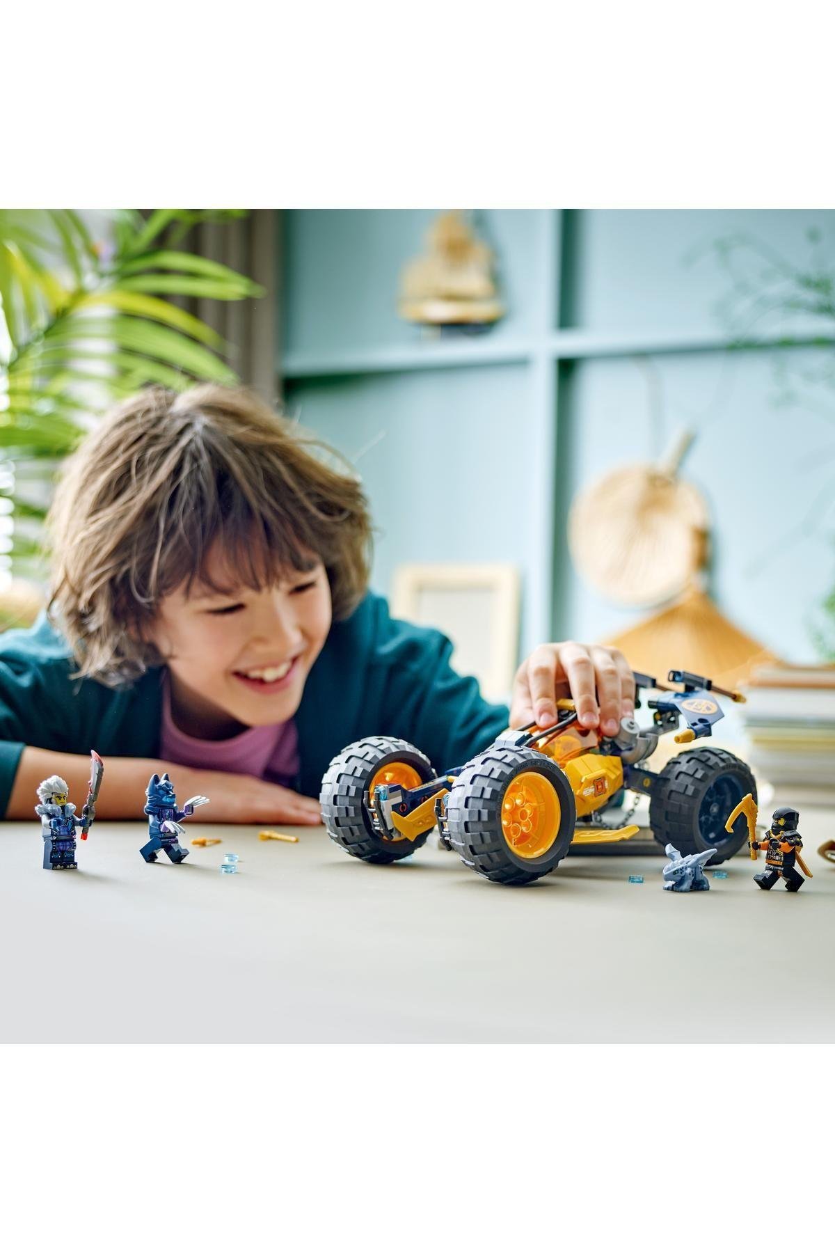 ® NINJAGO® Arin’in Ninja Arazi Buggy Arabası 71811 - 7 Yaş ve Üzeri İçin Yapım Seti (267 Parça)-Lego