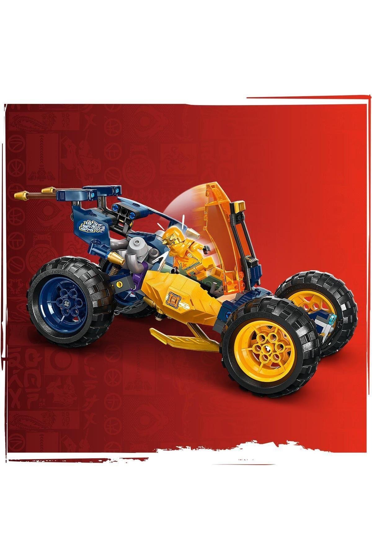 ® NINJAGO® Arin’in Ninja Arazi Buggy Arabası 71811 - 7 Yaş ve Üzeri İçin Yapım Seti (267 Parça)-Lego