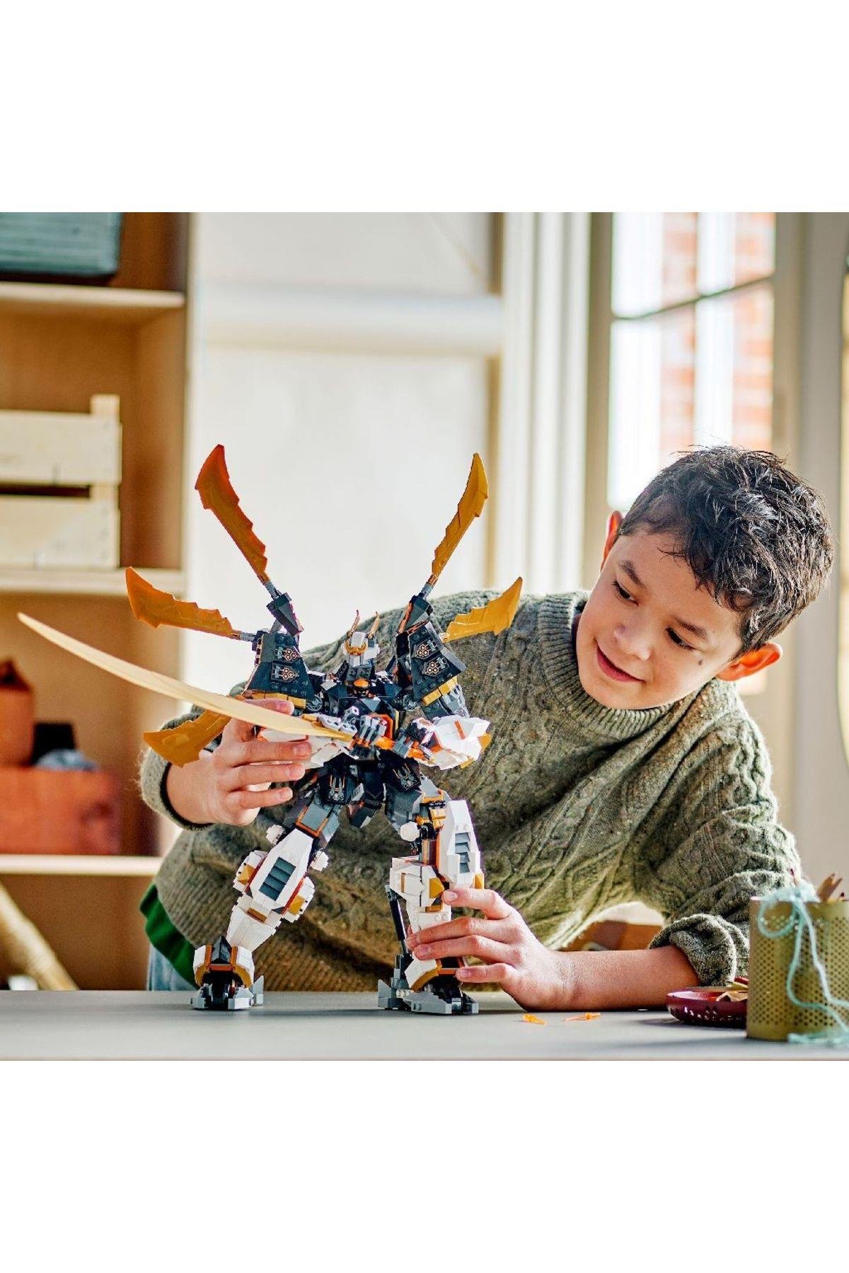 ® NINJAGO® Cole’un Titan Ejderha Robotu 71821 – 12 Yaş ve Üzeri Yapım Seti (1055 Parça)-Lego