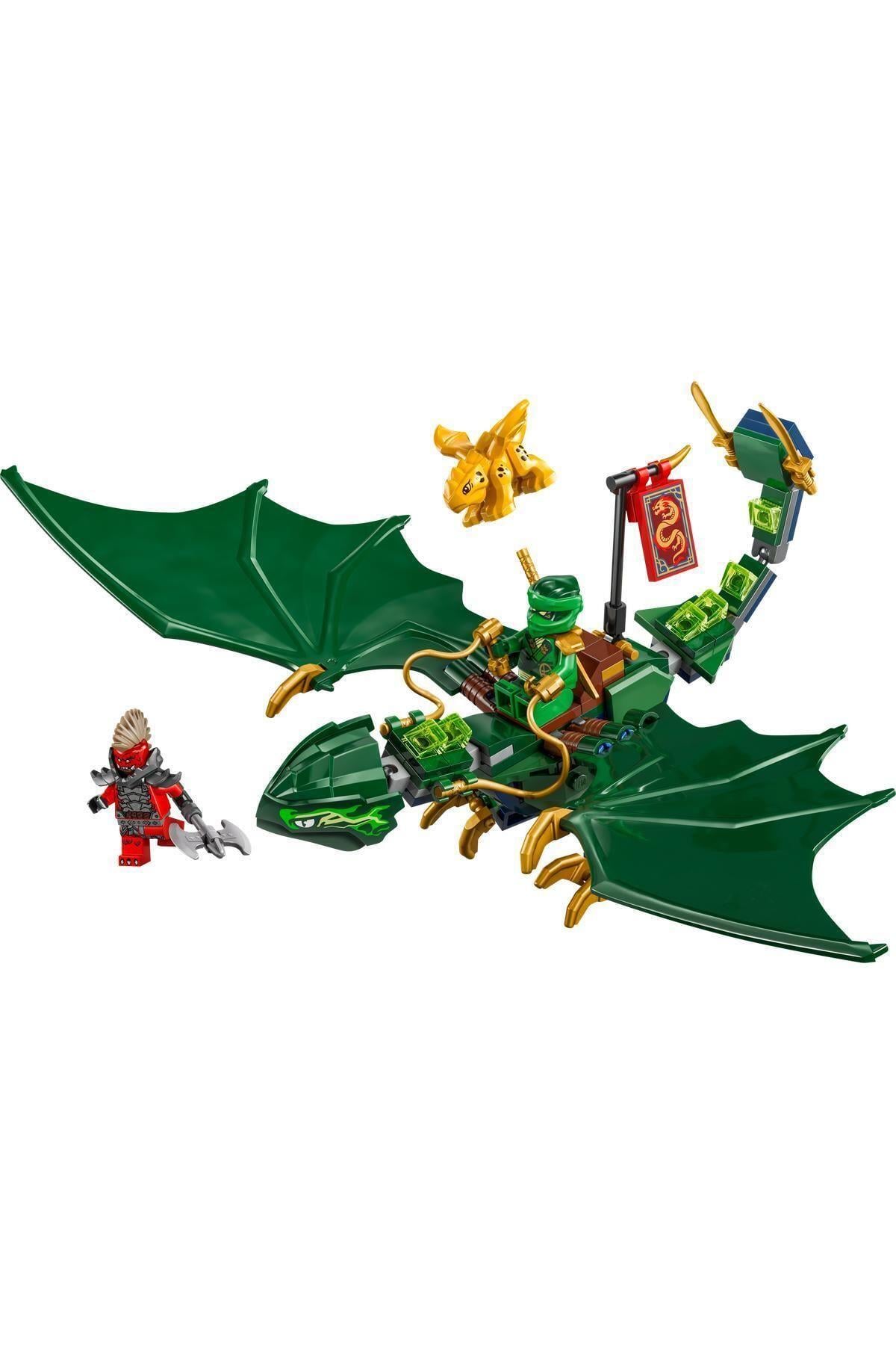 ® NINJAGO® Lloyd’un Yeşil Orman Ejderhası 71829 - 6 Yaş ve Üzeri Yapım Seti (128 Parça)-Lego