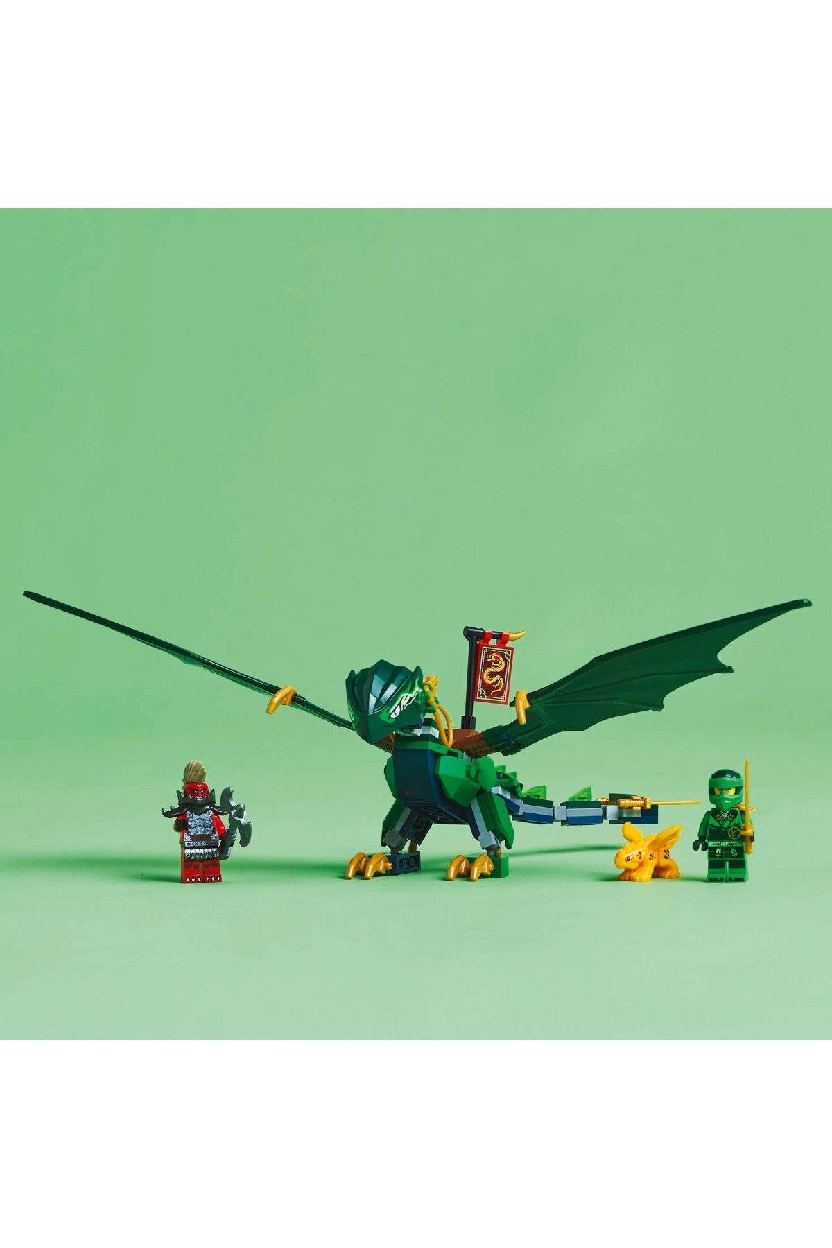 ® NINJAGO® Lloyd’un Yeşil Orman Ejderhası 71829 - 6 Yaş ve Üzeri Yapım Seti (128 Parça)-Lego
