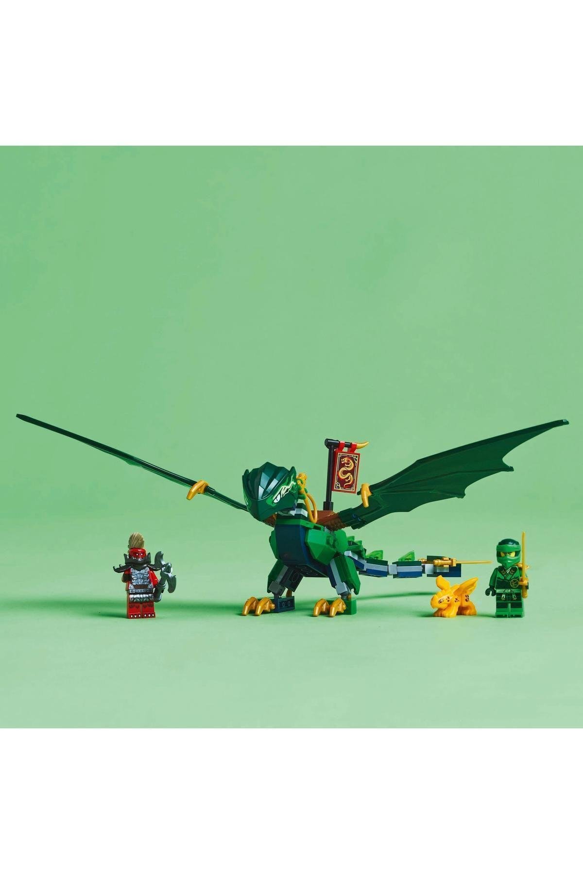 ® NINJAGO® Lloyd’un Yeşil Orman Ejderhası 71829 - 6 Yaş ve Üzeri Yapım Seti (128 Parça)-Lego