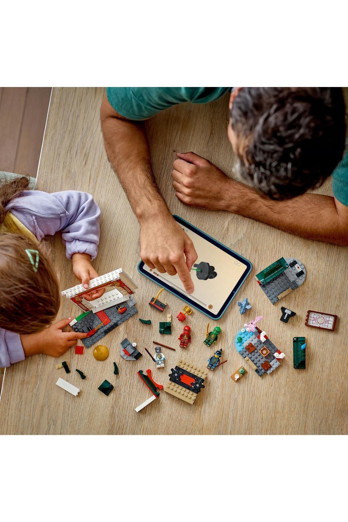 ® NINJAGO® Ninja Spinjitzu Tapınağı 71831 - 4 Yaş ve Üzeri Çocuklar için Yapım Seti (158 Parça)-Lego