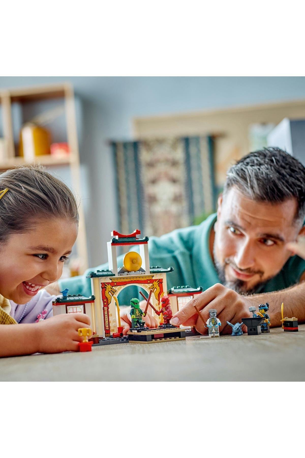 ® NINJAGO® Ninja Spinjitzu Tapınağı 71831 - 4 Yaş ve Üzeri Çocuklar için Yapım Seti (158 Parça)-Lego