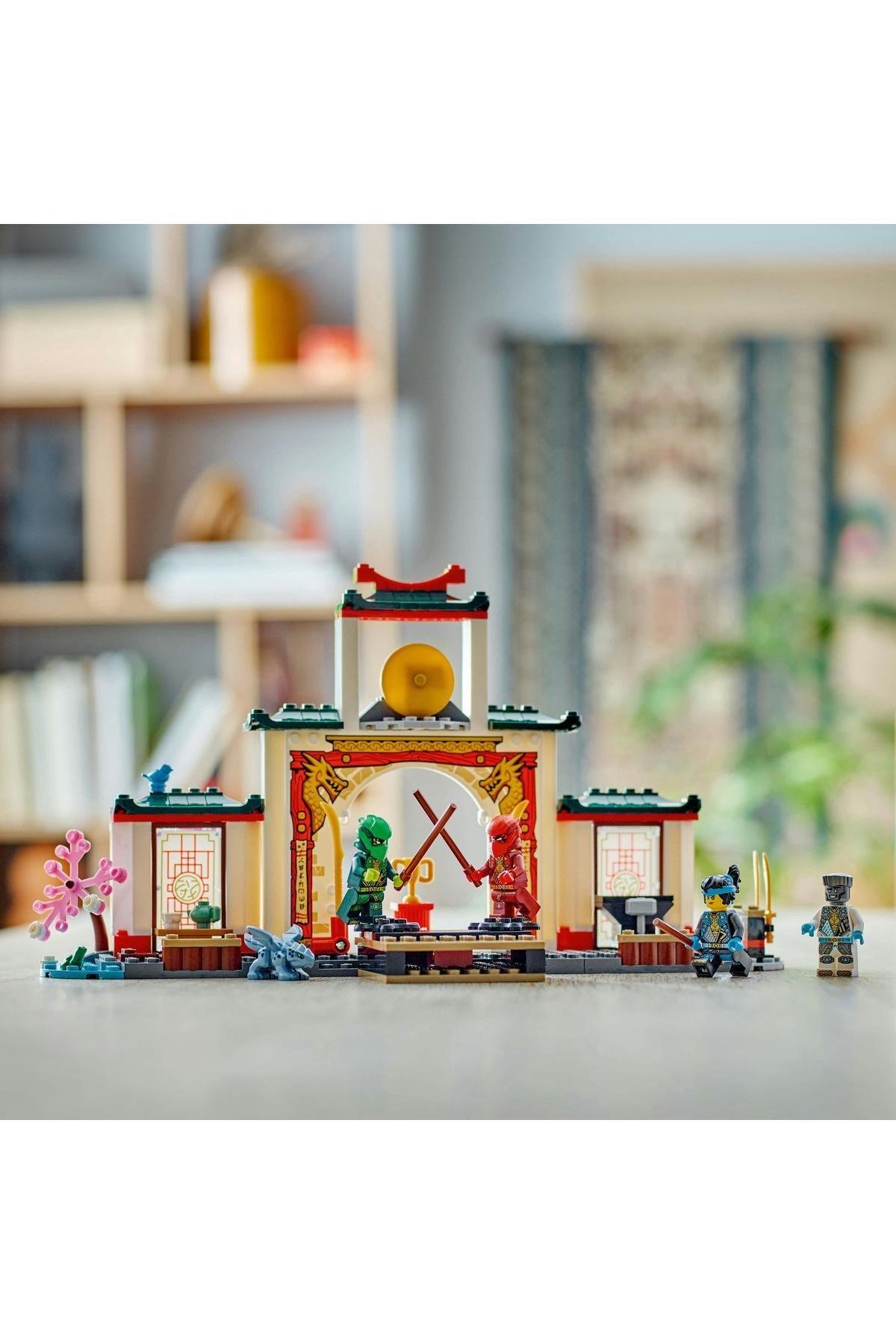 ® NINJAGO® Ninja Spinjitzu Tapınağı 71831 - 4 Yaş ve Üzeri Çocuklar için Yapım Seti (158 Parça)-Lego