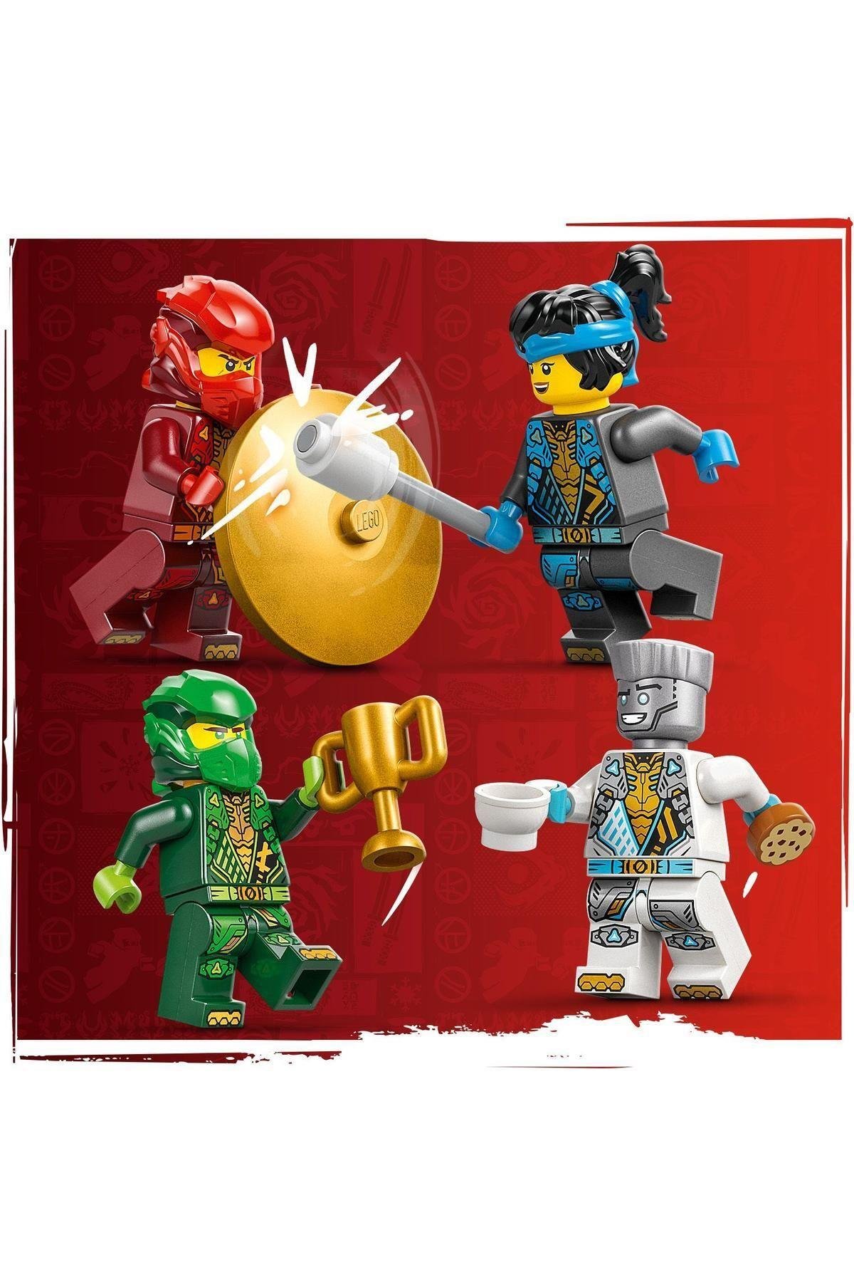® NINJAGO® Ninja Spinjitzu Tapınağı 71831 - 4 Yaş ve Üzeri Çocuklar için Yapım Seti (158 Parça)-Lego