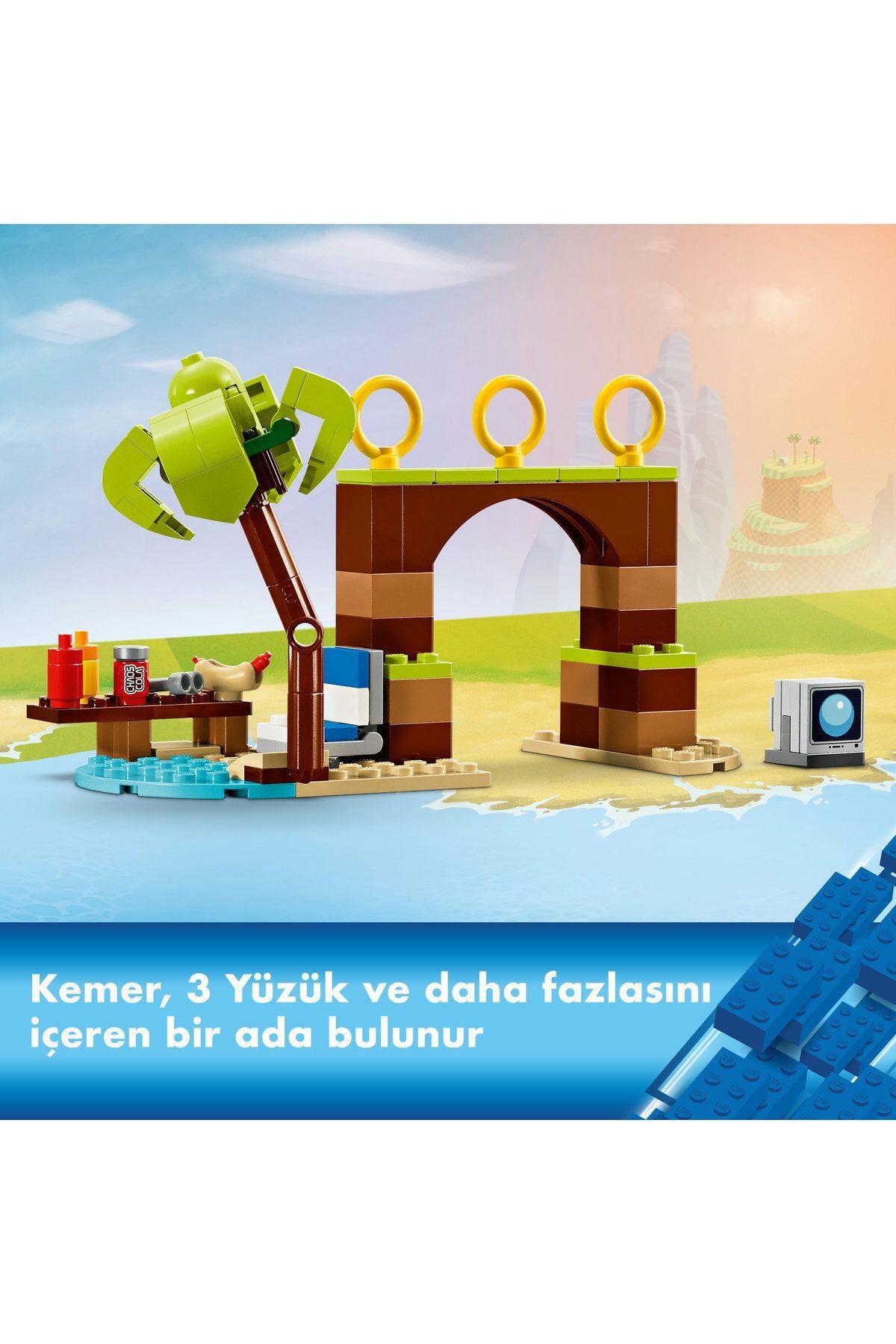 ® Sonic the Hedgehog™ Tails’in Macera Teknesi 76997 – 8 Yaş ve Üzeri Yapım Seti (393 Parça)-Lego