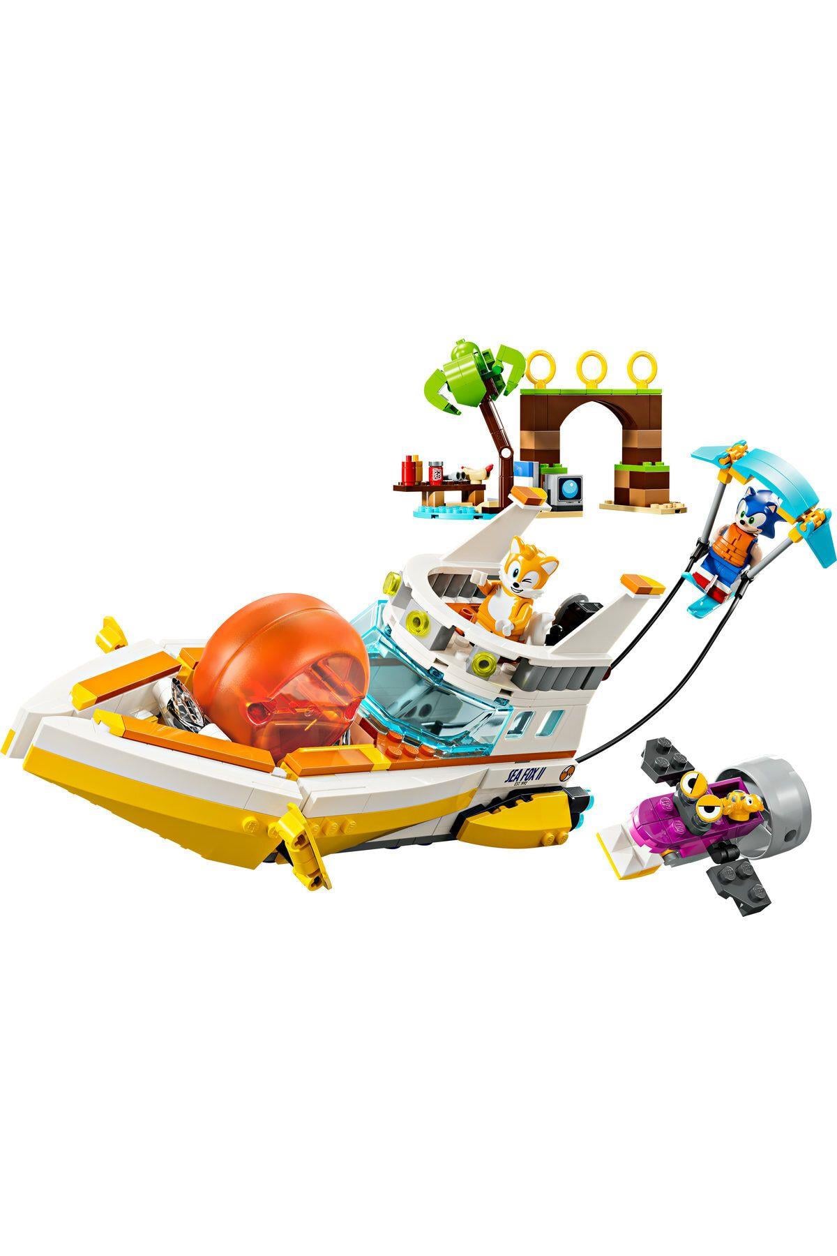 ® Sonic the Hedgehog™ Tails’in Macera Teknesi 76997 – 8 Yaş ve Üzeri Yapım Seti (393 Parça)-Lego