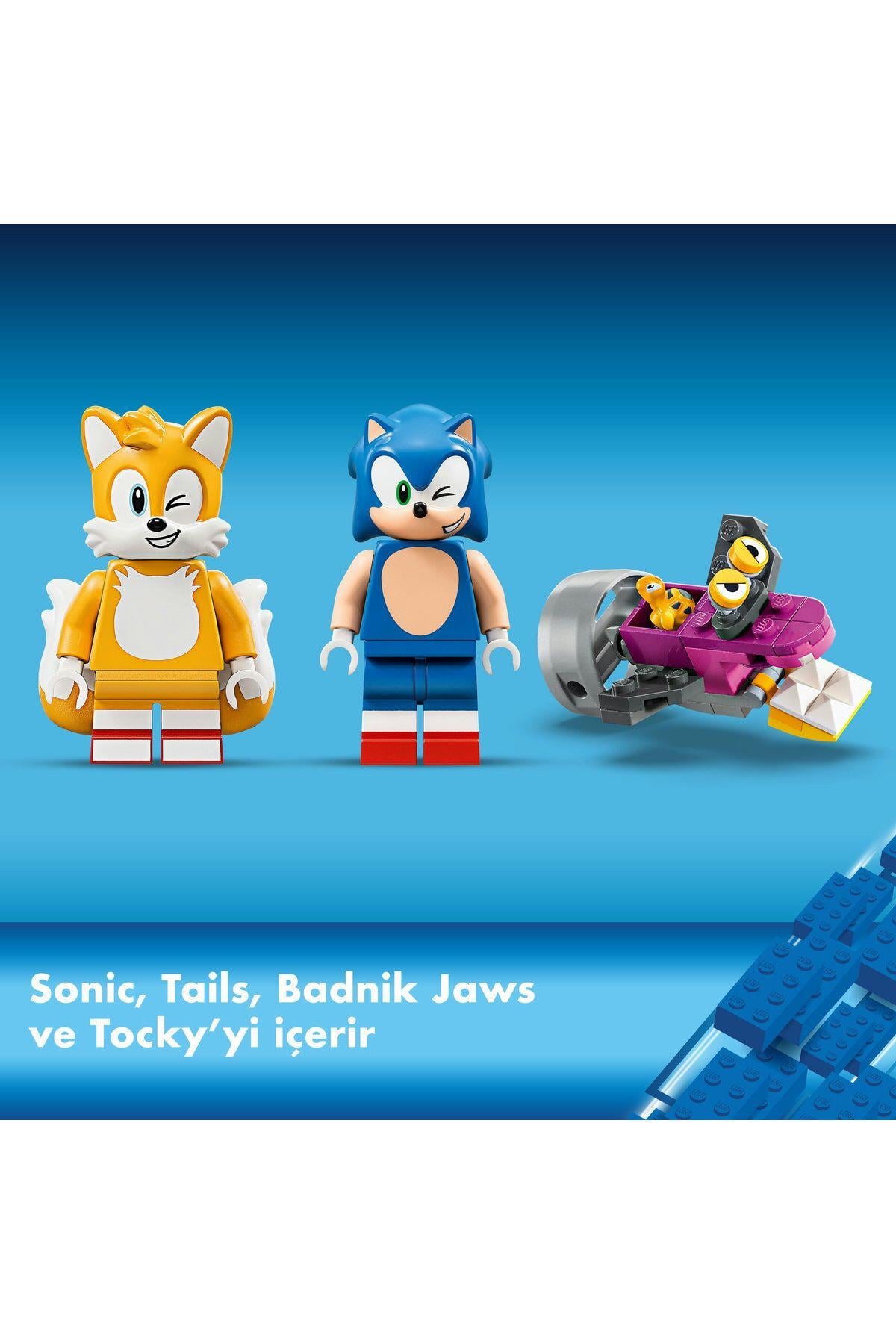 ® Sonic the Hedgehog™ Tails’in Macera Teknesi 76997 – 8 Yaş ve Üzeri Yapım Seti (393 Parça)-Lego