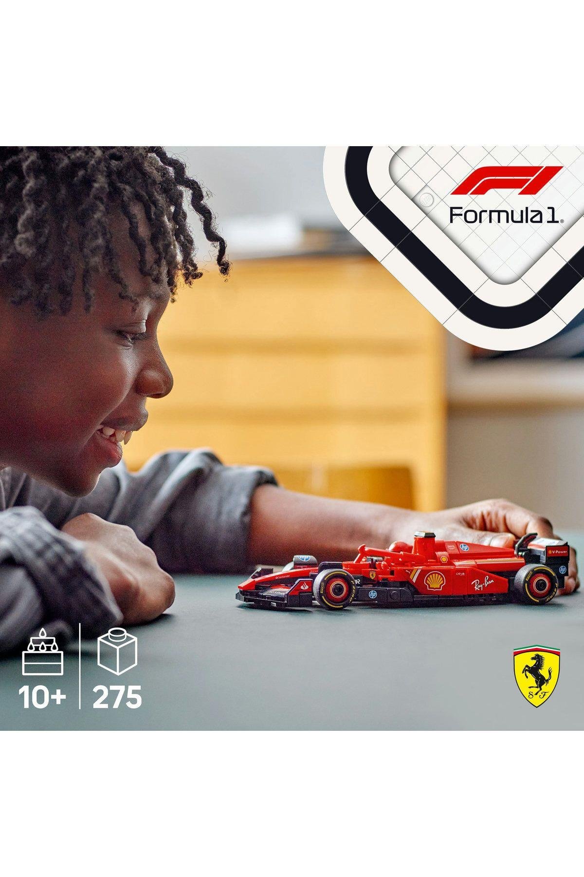 ® Speed Champions Ferrari SF-24 F1® Yarış Arabası 77242 - 10+ Oyuncak Yapım Seti (275 Parça)-Lego