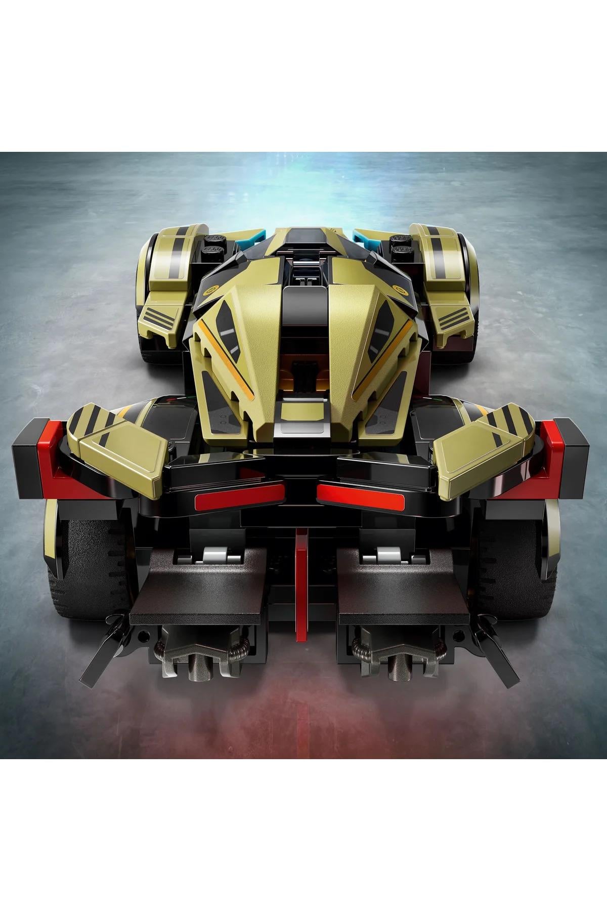 ® Speed Champions Lamborghini Lambo V12 Vision GT Süper Araba 76923 – 10+ Oyuncak Yapım Seti (230P)-Lego