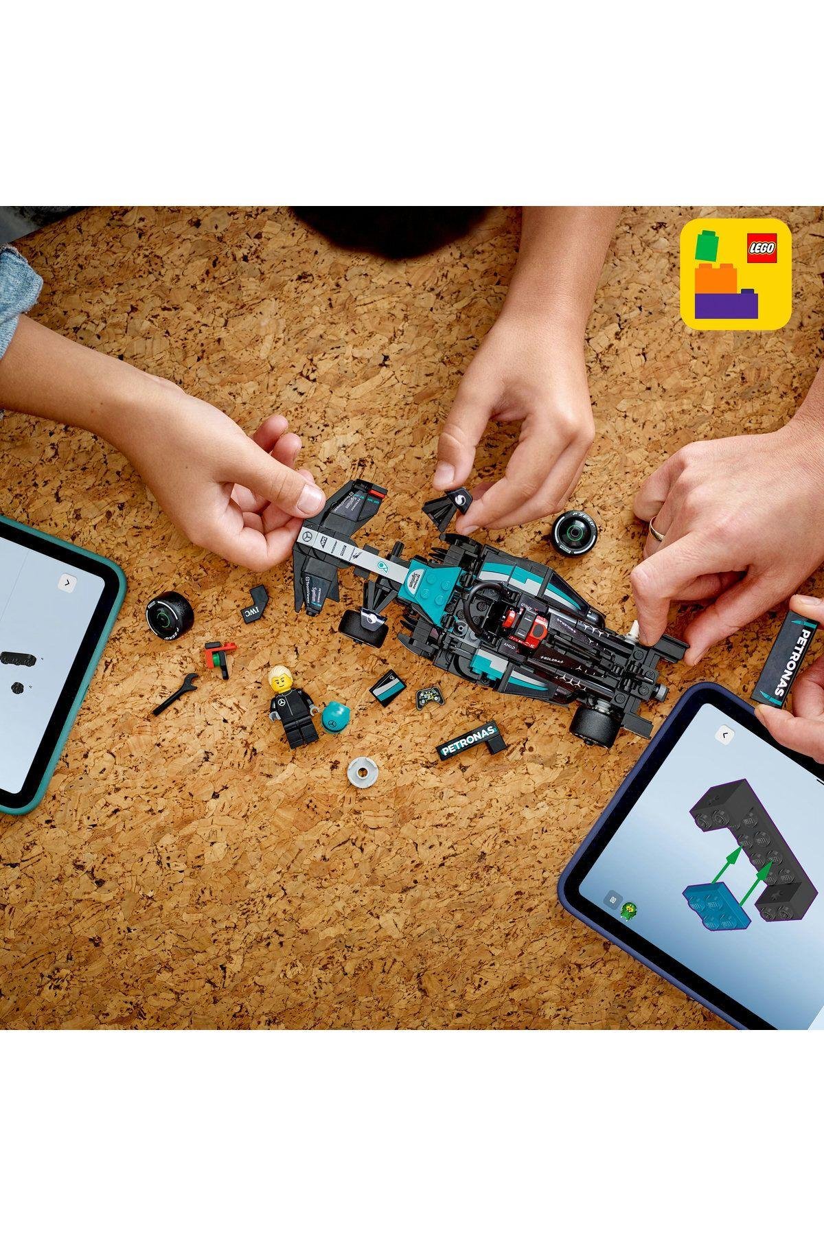 ® Speed Champions Mercedes-AMG F1® W15 Yarış Arabası 77244 - 10+ Oyuncak Yapım Seti (267 Parça)-Lego