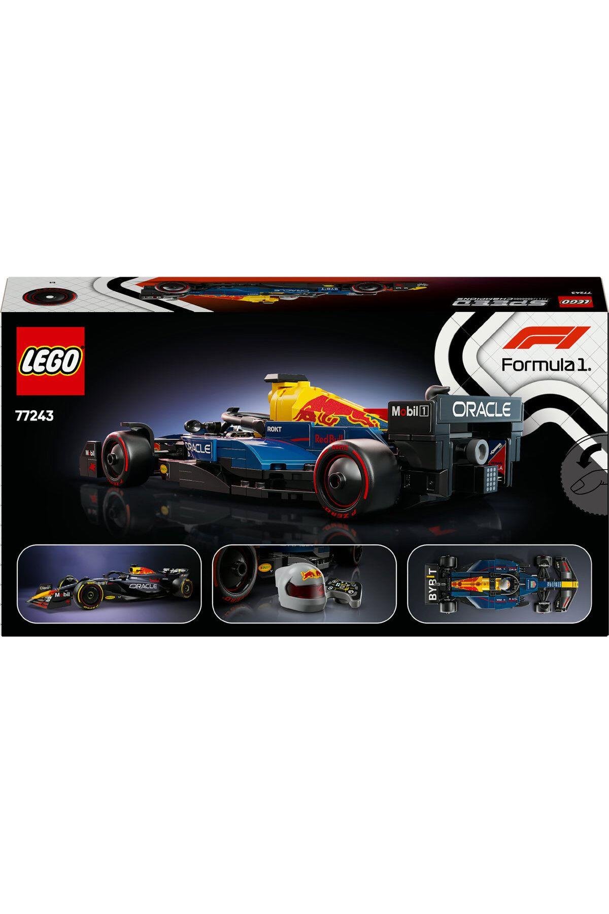 ® Speed Champions Oracle Red Bull Racing RB20 F1® Yarış Arabası 77243-Yapım Seti (251 Parça)-Lego