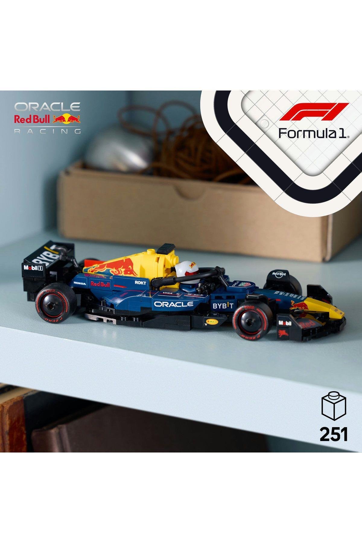 ® Speed Champions Oracle Red Bull Racing RB20 F1® Yarış Arabası 77243-Yapım Seti (251 Parça)-Lego