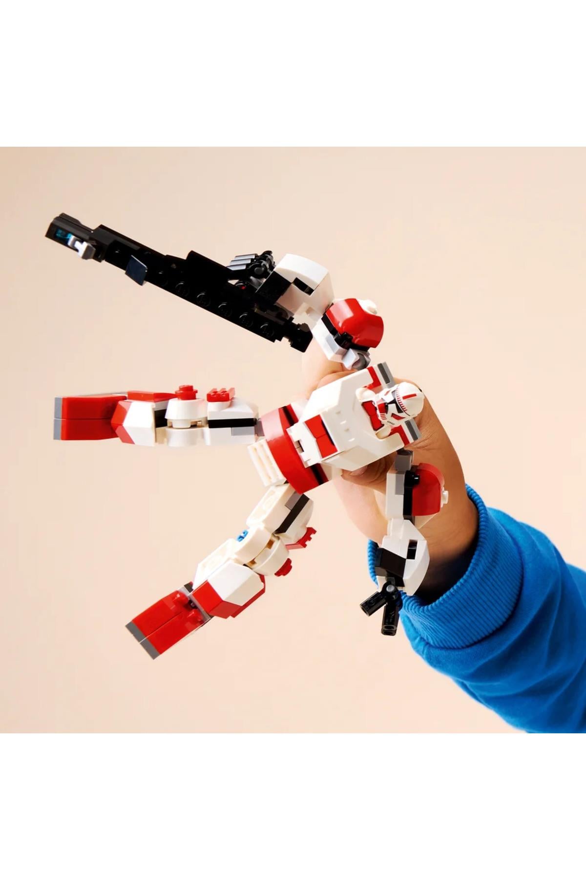 ® Star Wars™ Klon Şok Trooper™ Robotu 75448 - 6+ Yaratıcı Oyuncak Yapım Seti (151 Parça)-Lego