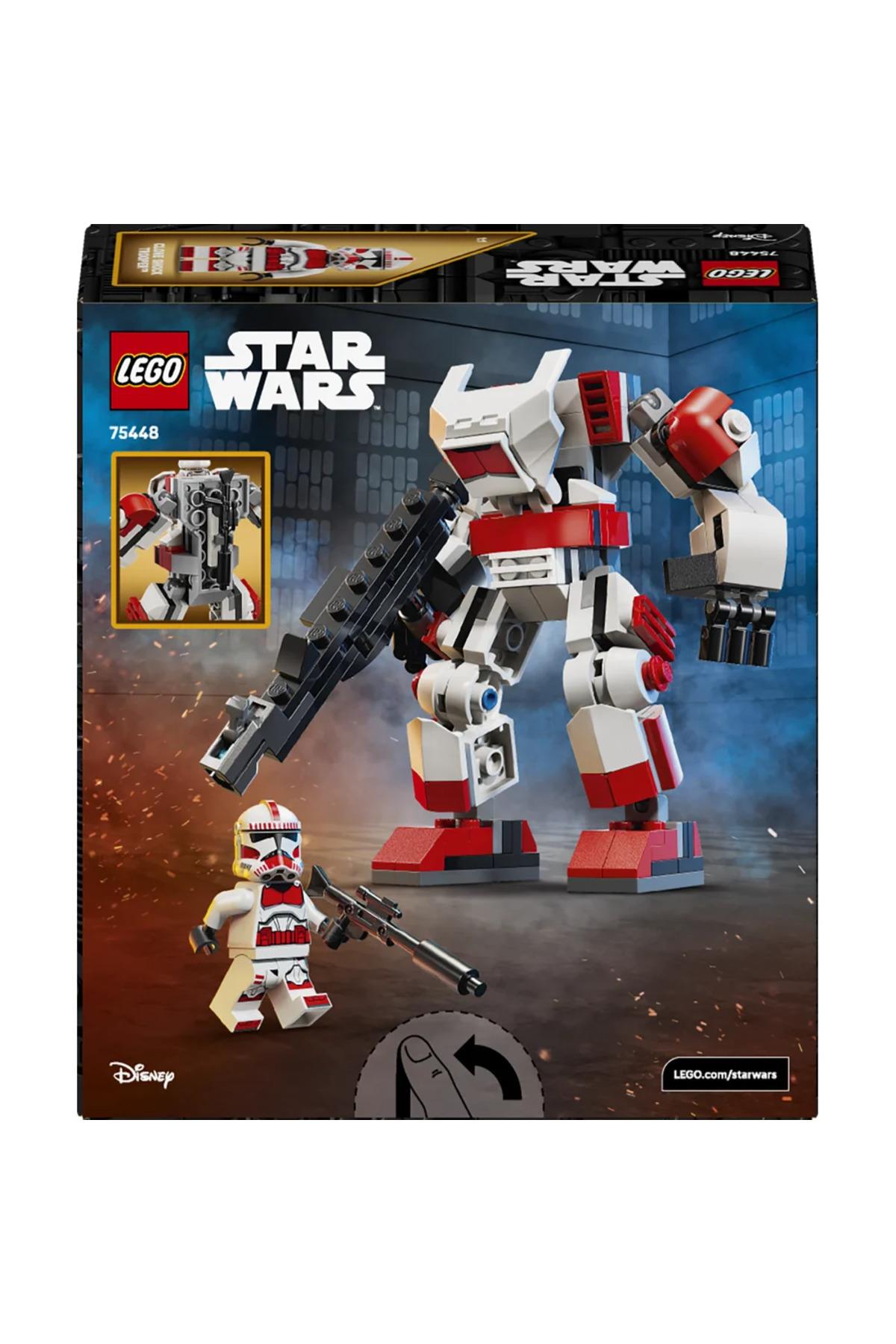 ® Star Wars™ Klon Şok Trooper™ Robotu 75448 - 6+ Yaratıcı Oyuncak Yapım Seti (151 Parça)-Lego