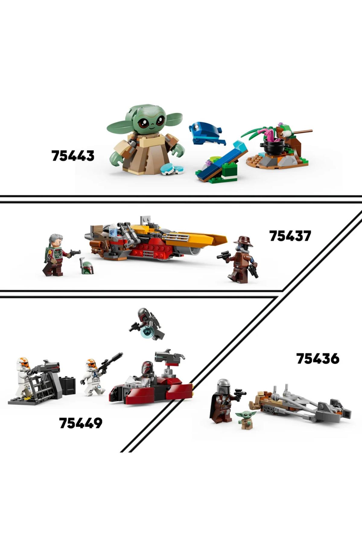 ® Star Wars™ Klon Şok Trooper™ Robotu 75448 - 6+ Yaratıcı Oyuncak Yapım Seti (151 Parça)-Lego