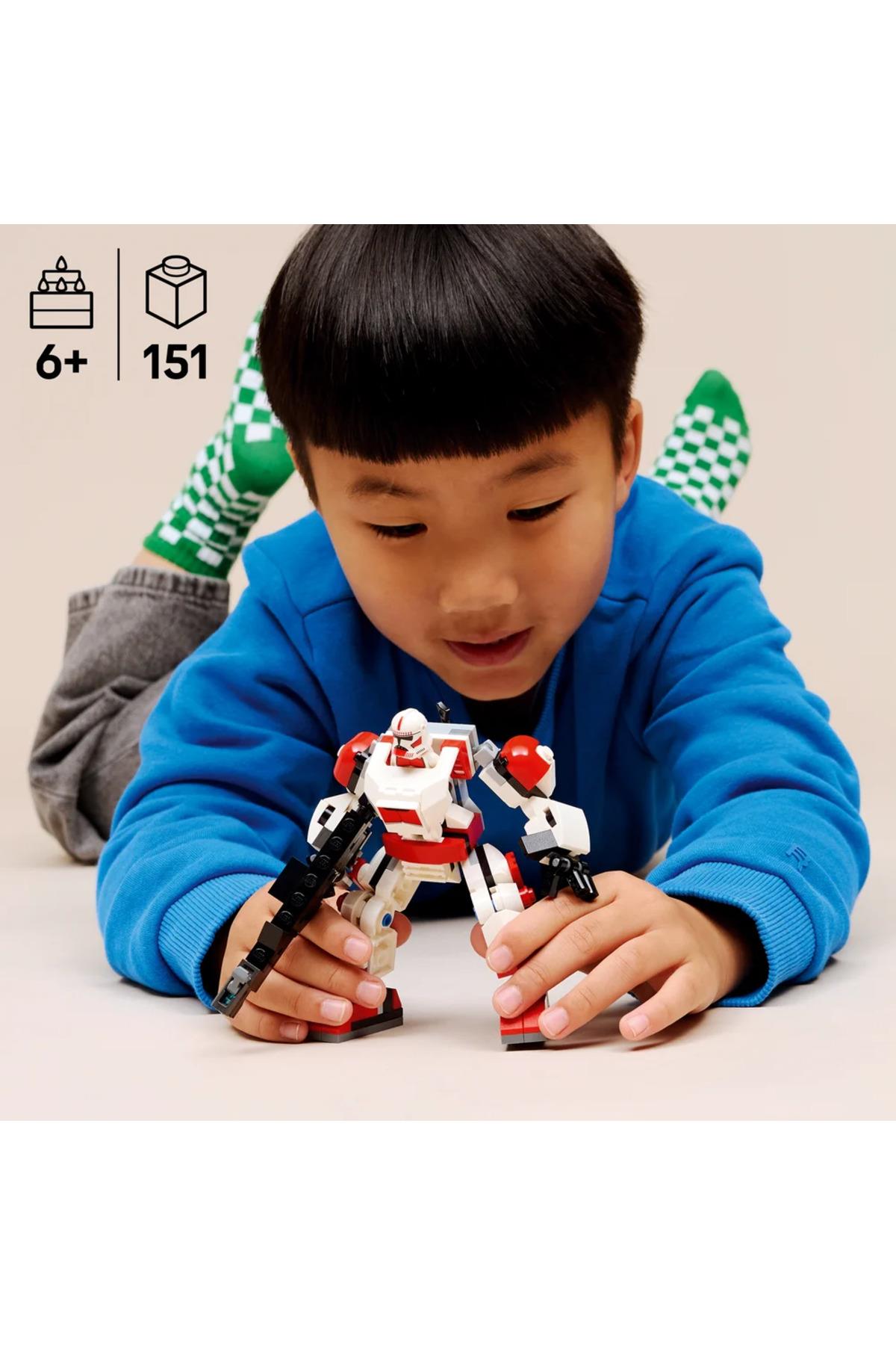 ® Star Wars™ Klon Şok Trooper™ Robotu 75448 - 6+ Yaratıcı Oyuncak Yapım Seti (151 Parça)-Lego
