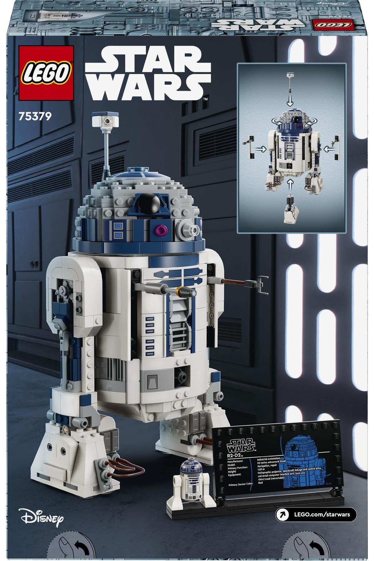 ® Star Wars™ R2-D2™ 75379 - 10 Yaş ve Üzeri İçin Yapım Seti (1050 Parça)-Lego