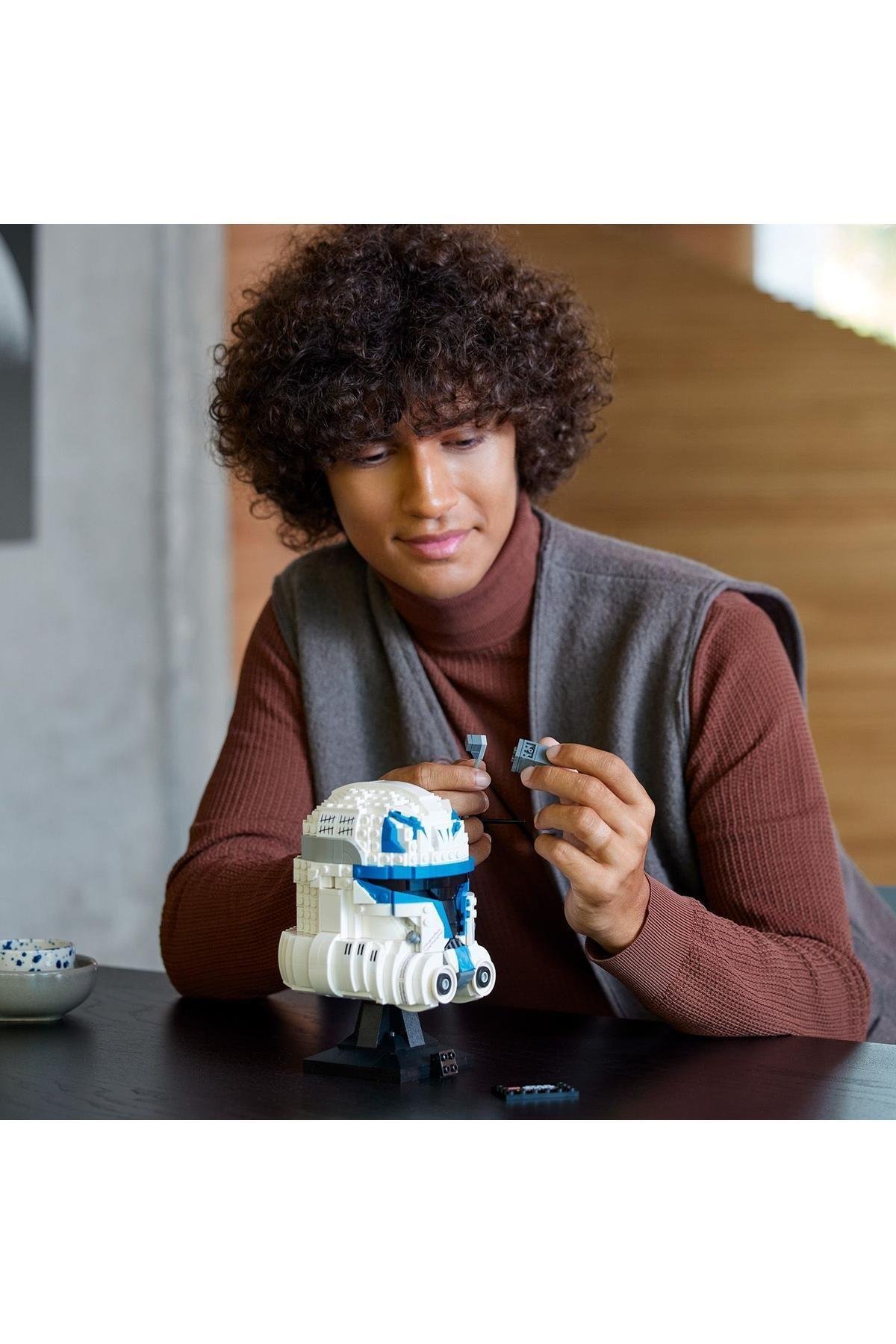 ® Star Wars™ Yüzbaşı Rex™ Kaskı 75349 - Yetişkinler için Koleksiyonluk Yapım Seti (854 Parça)-Lego