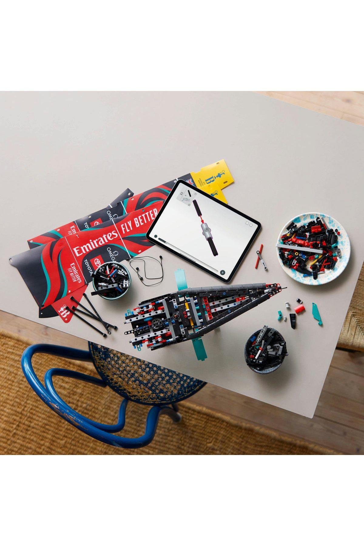 ® Technic Emirates Team New Zealand AC75 Yat 42174 - Yetişkinler için  Yapım Seti (962 Parça)-Lego Technic