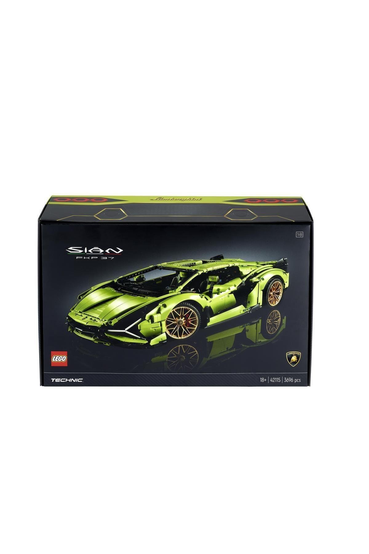 ® Technic Lamborghini Sián FKP 37 42115 - 18+ Koleksiyonluk Model Yapım Seti (3696 Parça)-Lego Technic