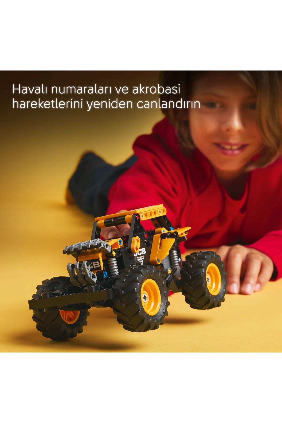 ® Technic Monster Jam™ DIGatron™ Çek-Bırak 42199- 7+ Çocuklara Yaratıcı Oyuncak Yapım Seti (218P)-Lego