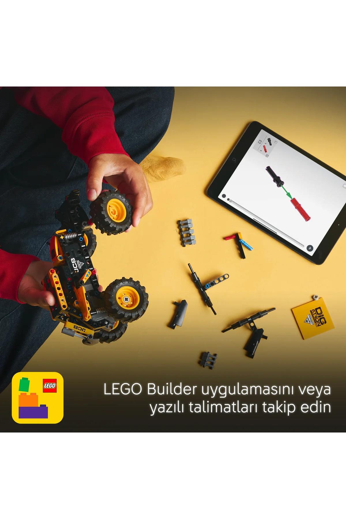 ® Technic Monster Jam™ DIGatron™ Çek-Bırak 42199- 7+ Çocuklara Yaratıcı Oyuncak Yapım Seti (218P)-Lego