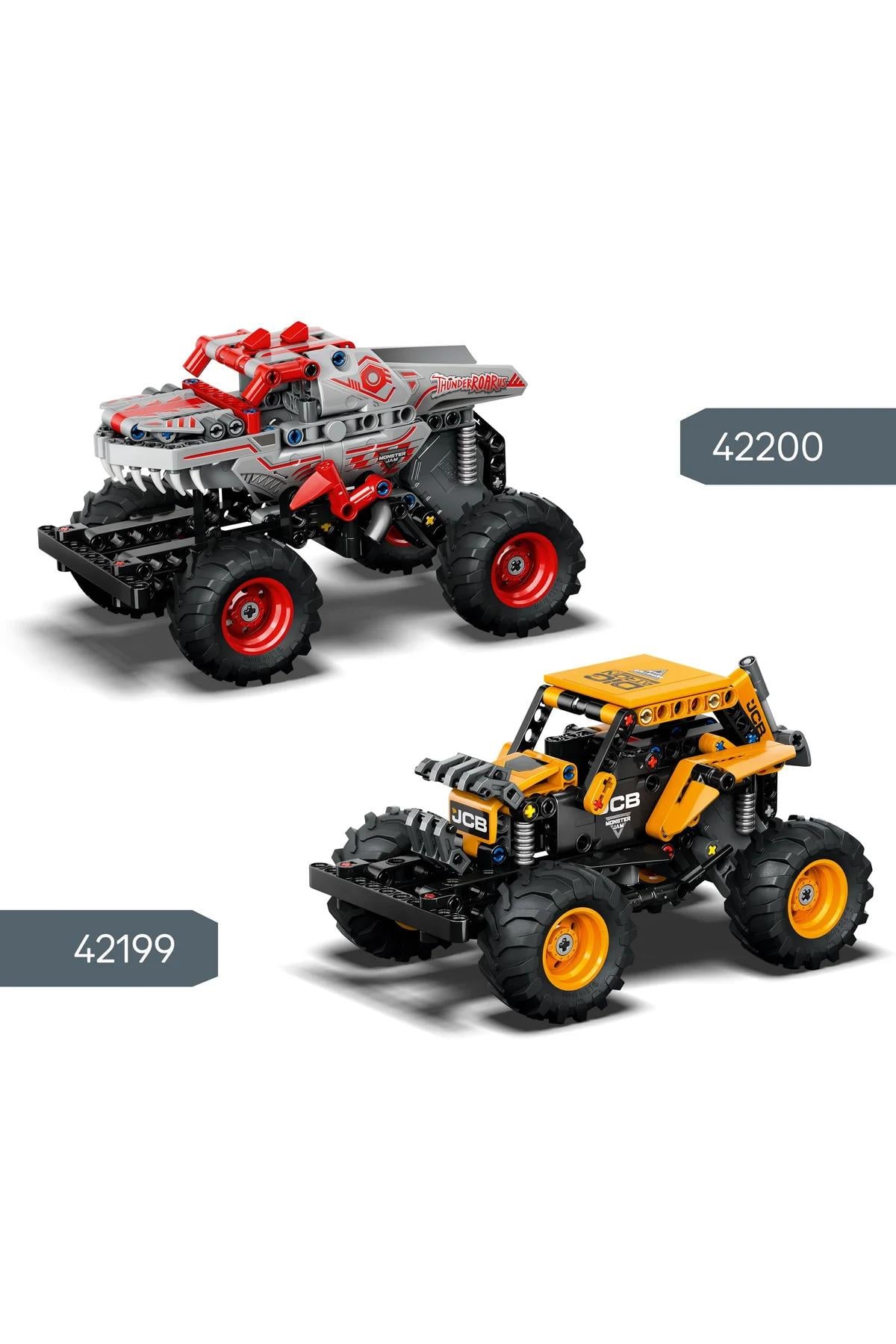 ® Technic Monster Jam™ DIGatron™ Çek-Bırak 42199- 7+ Çocuklara Yaratıcı Oyuncak Yapım Seti (218P)-Lego
