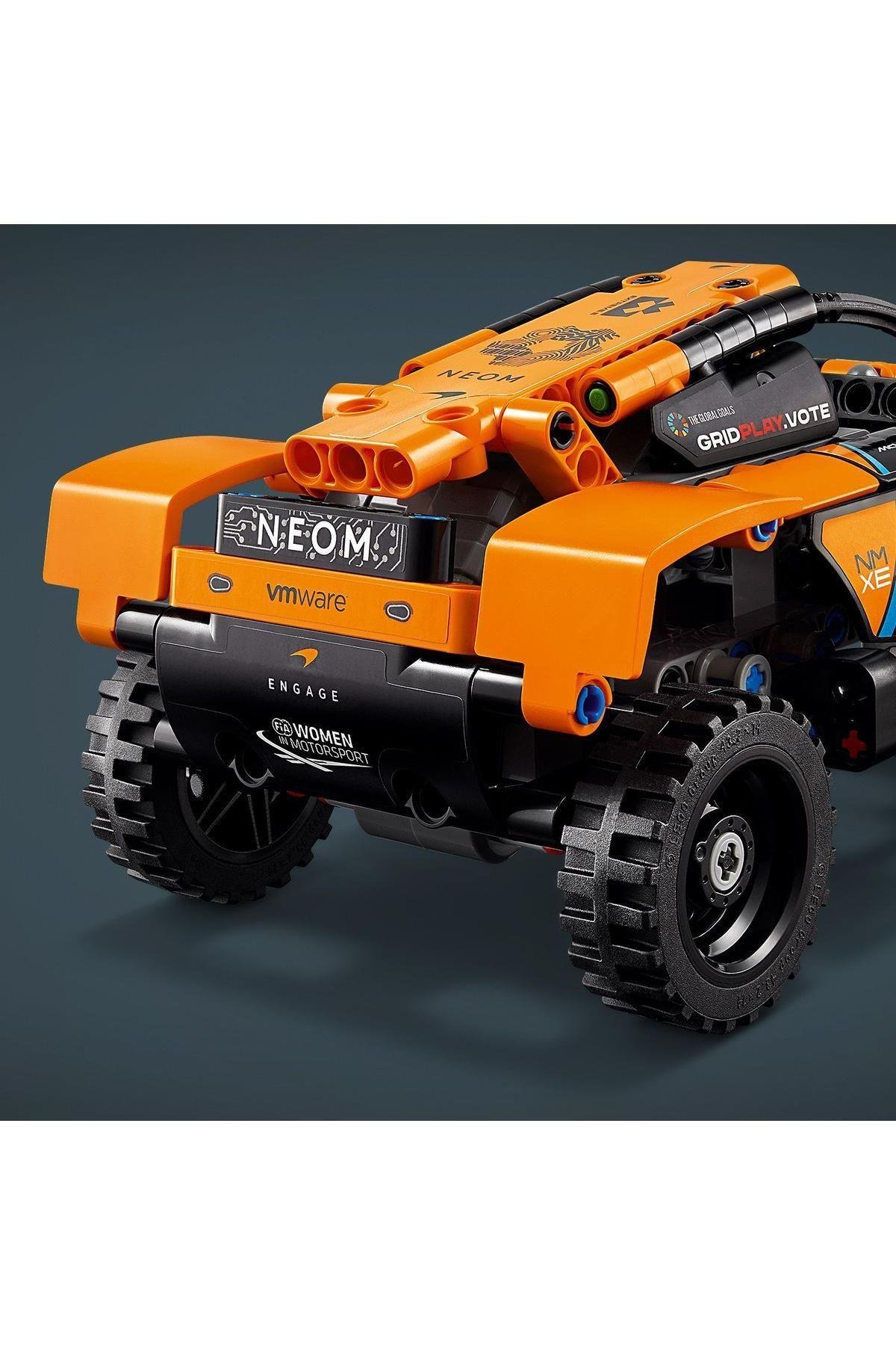 ® Technic NEOM McLaren Extreme E Race Car 42166  - 7 Yaş ve Üzeri İçin Yapım Seti (252 Parça)-Lego Technic