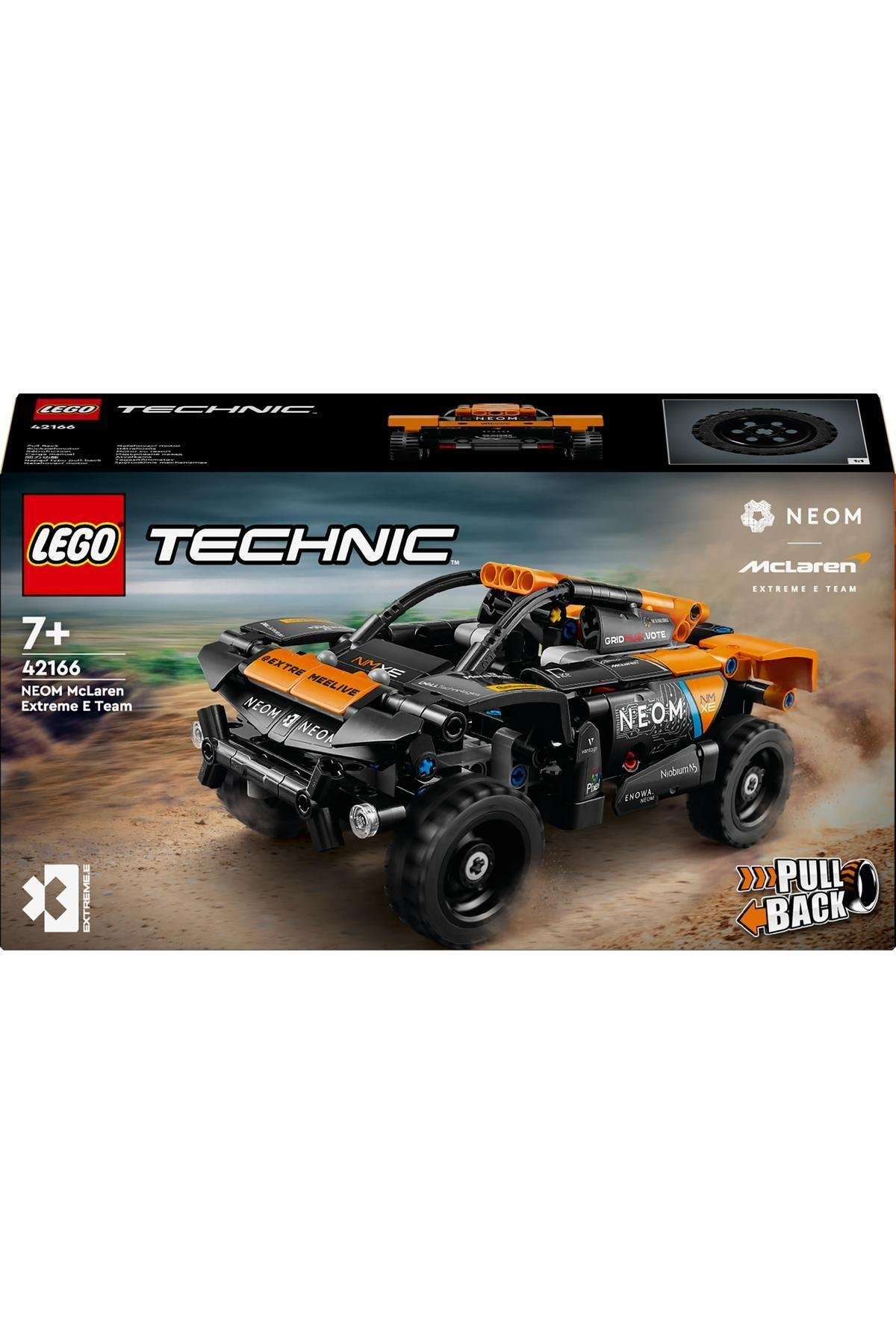 ® Technic NEOM McLaren Extreme E Race Car 42166  - 7 Yaş ve Üzeri İçin Yapım Seti (252 Parça)-Lego Technic