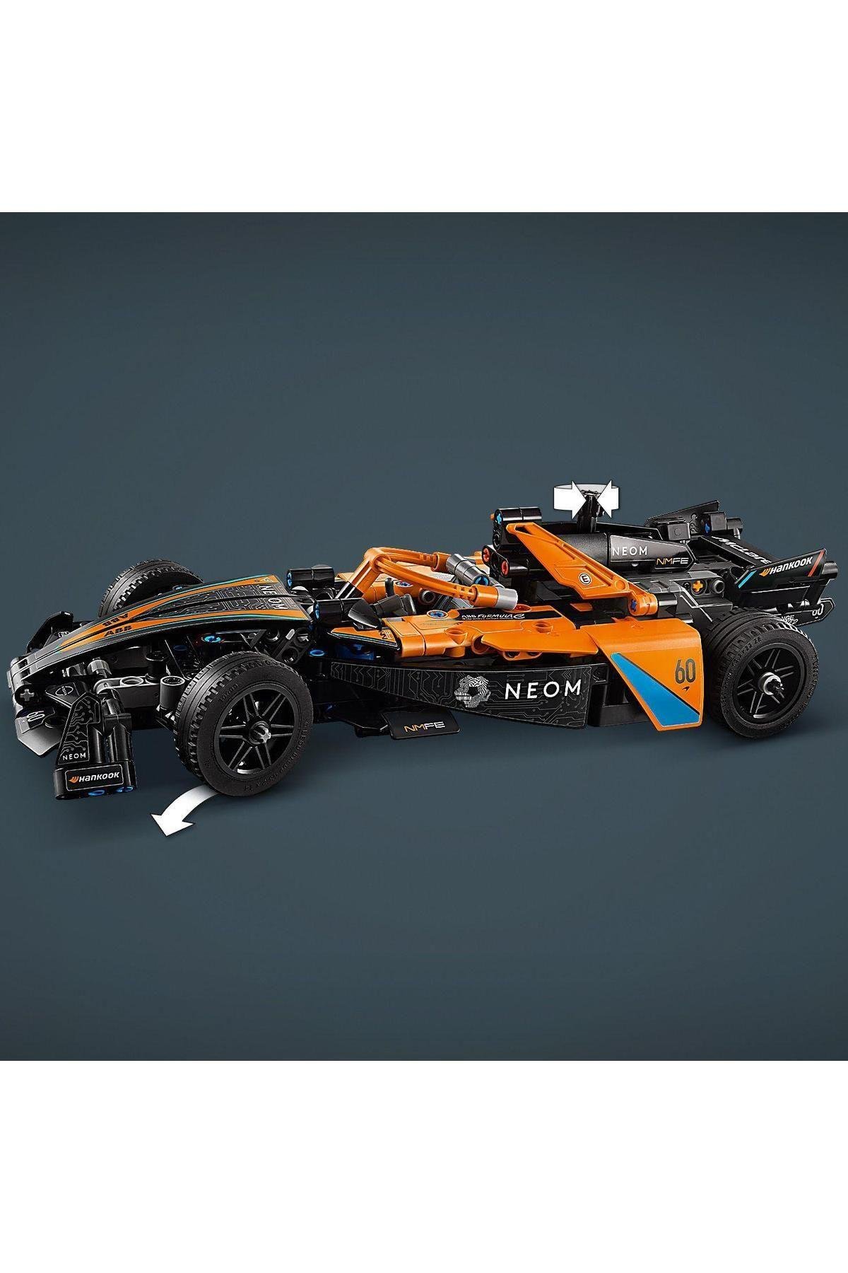 ® Technic NEOM McLaren Formula E Yarış Arabası 42169 -9 Yaş ve Üzeri İçin Yapım Seti (452 Parça)-Lego Technic