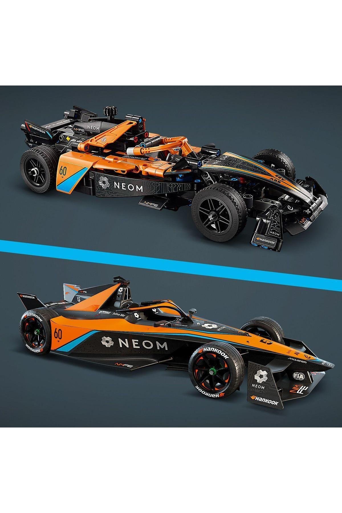 ® Technic NEOM McLaren Formula E Yarış Arabası 42169 -9 Yaş ve Üzeri İçin Yapım Seti (452 Parça)-Lego Technic