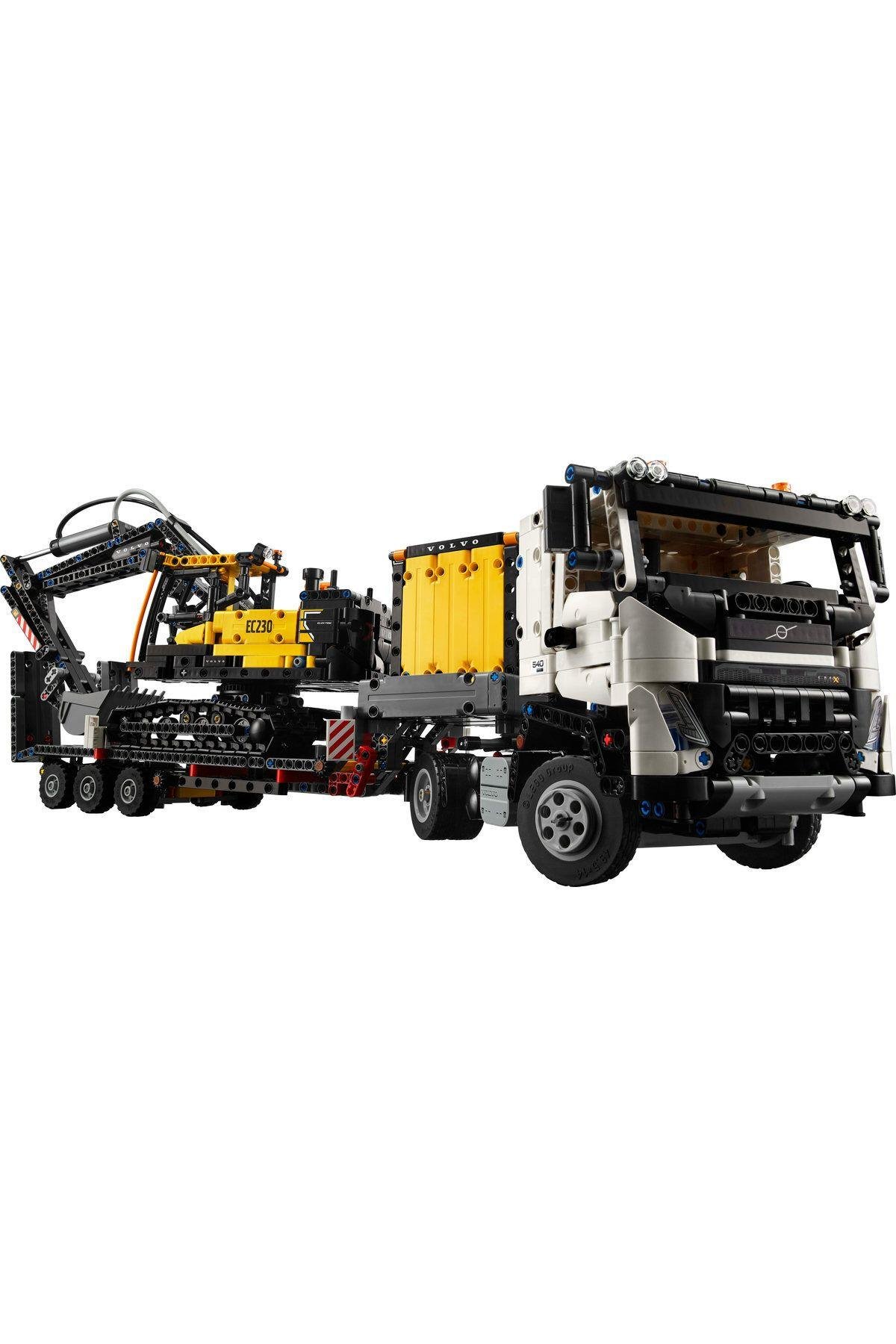 ® Technic Volvo FMX Kamyon ve EC230 Elektrikli Ekskavatör 42175 -10 Yaş ve Üzeri Set(2274 Parça)-Lego Technic
