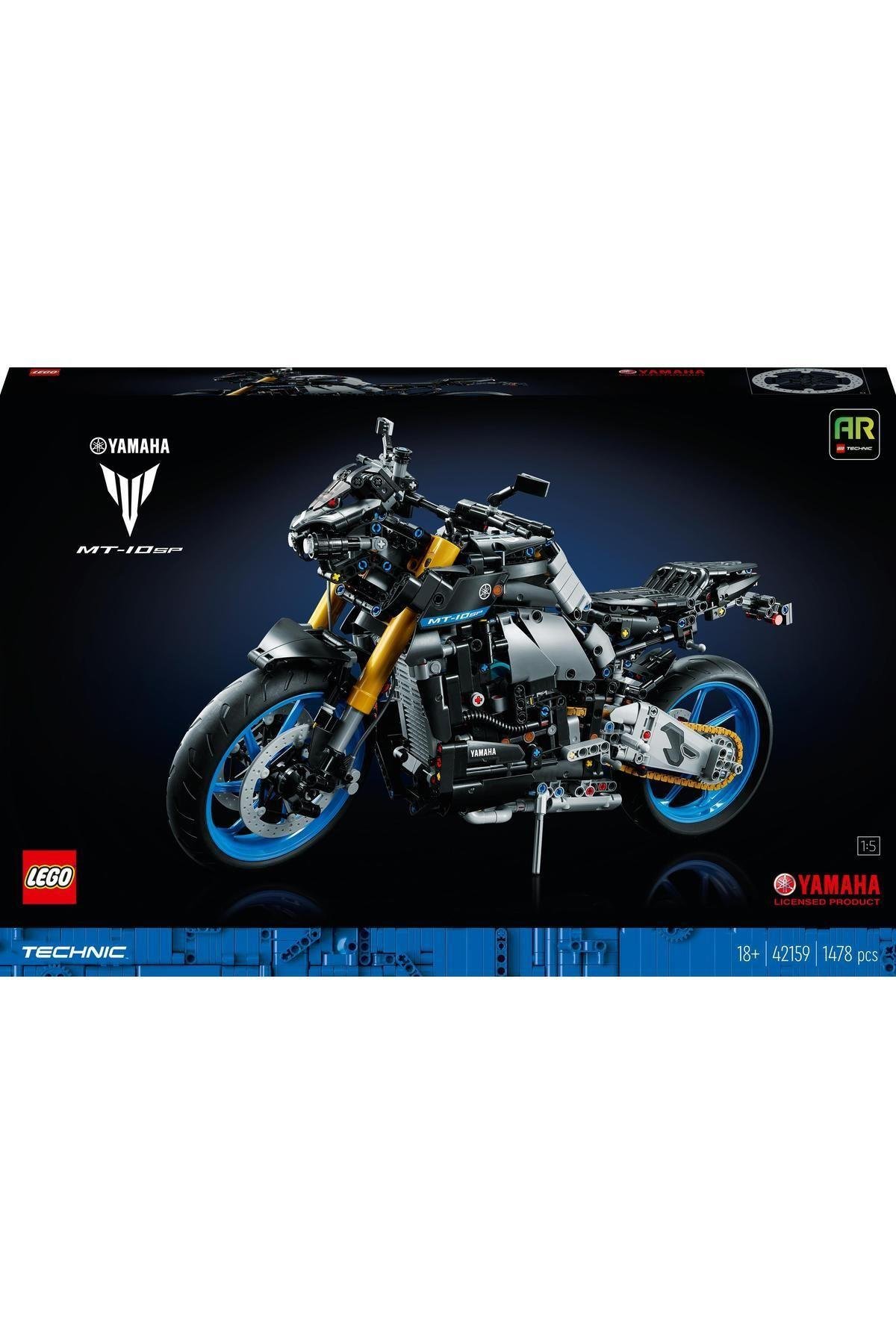 ® Technic Yamaha MT-10 SP 42159 - Yetişkinler için Koleksiyonluk  Model Yapım Seti (1478 Parça)-Lego Technic