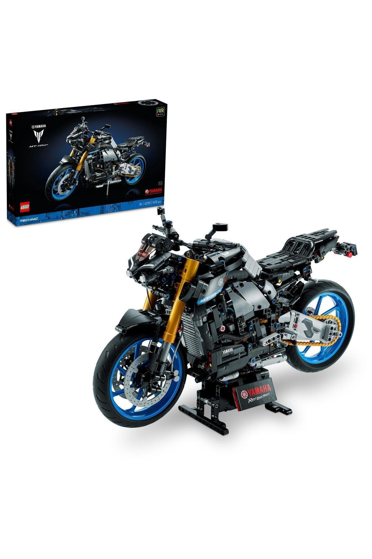 ® Technic Yamaha MT-10 SP 42159 - Yetişkinler için Koleksiyonluk  Model Yapım Seti (1478 Parça)-Lego Technic