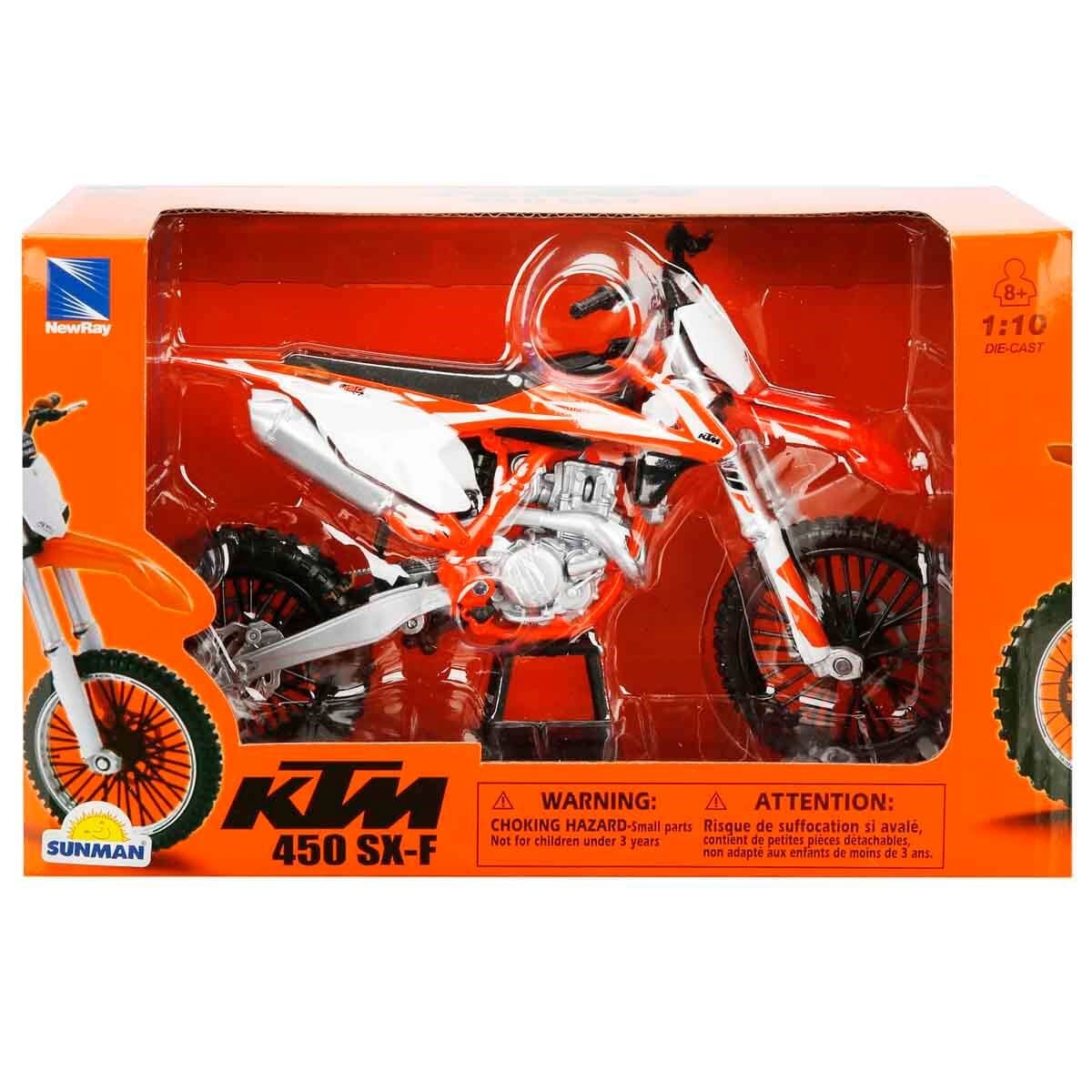 1:10 450 SX-F 2014 KTM Model Motor-Maket Araçlar