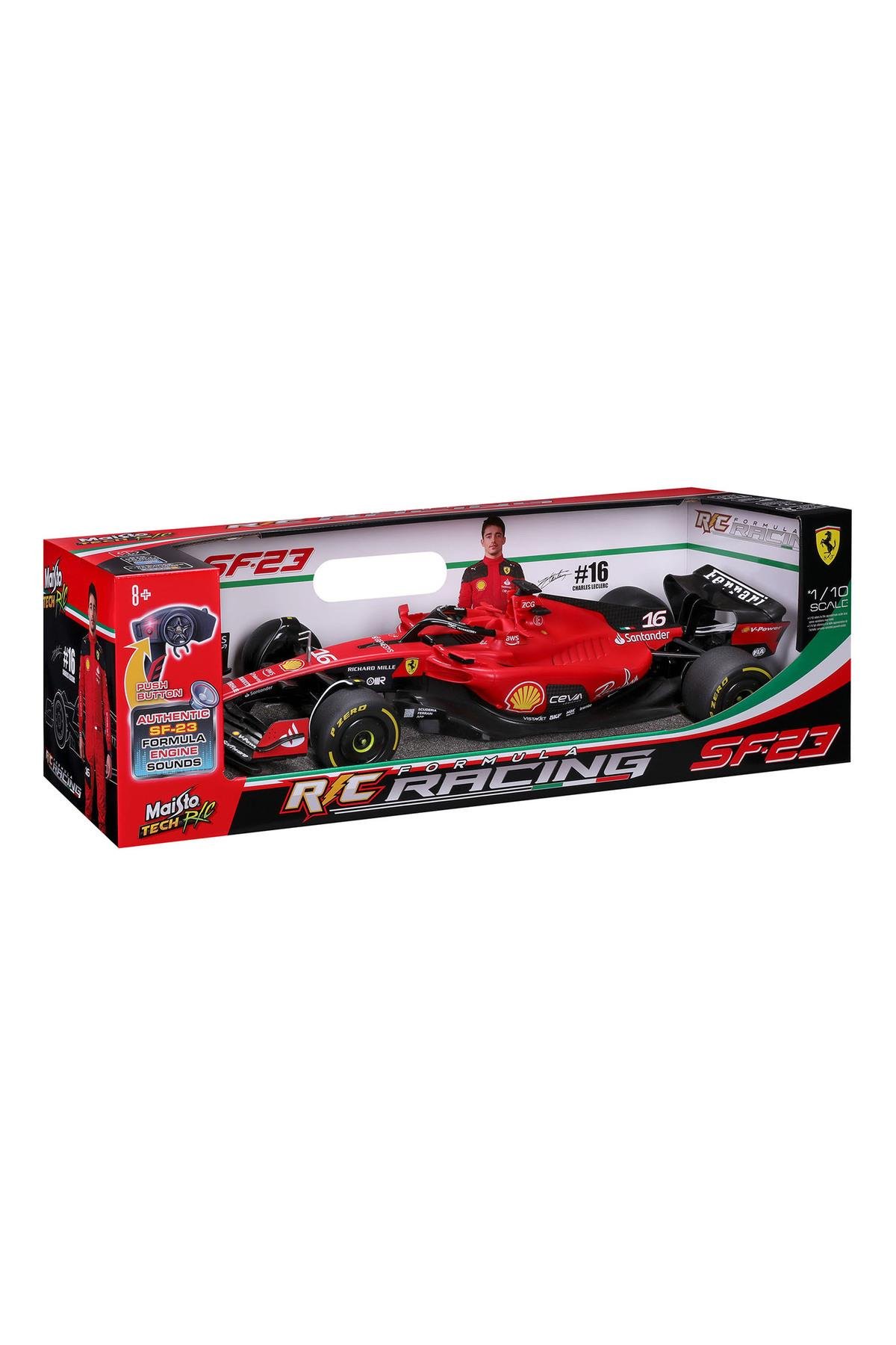 1:10 Ferrari SF-23 Formula Racing 2023 Kumandalı Araba 82771-Uzaktan Kumandalı Araçlar