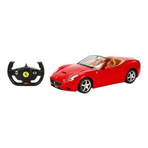 1:12 Ferrari California Uzaktan Kumandalı Işıklı Araba - Kırmızı-Uzaktan Kumandalı Araçlar