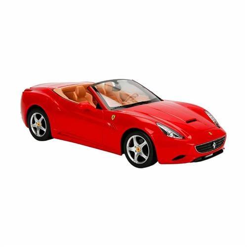 1:12 Ferrari California Uzaktan Kumandalı Işıklı Araba - Kırmızı-Uzaktan Kumandalı Araçlar